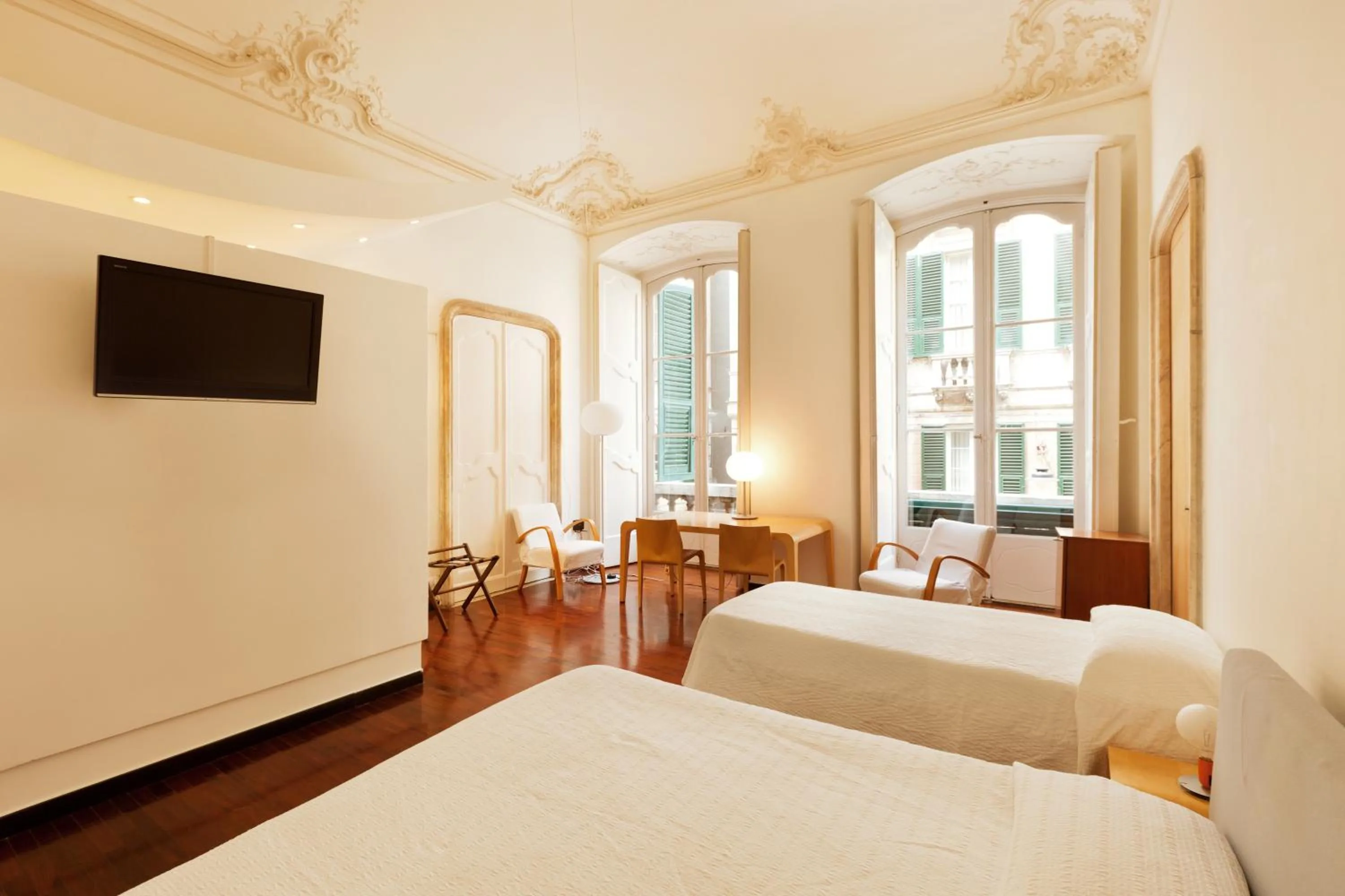 Bedroom, Bed in Palazzo Cicala