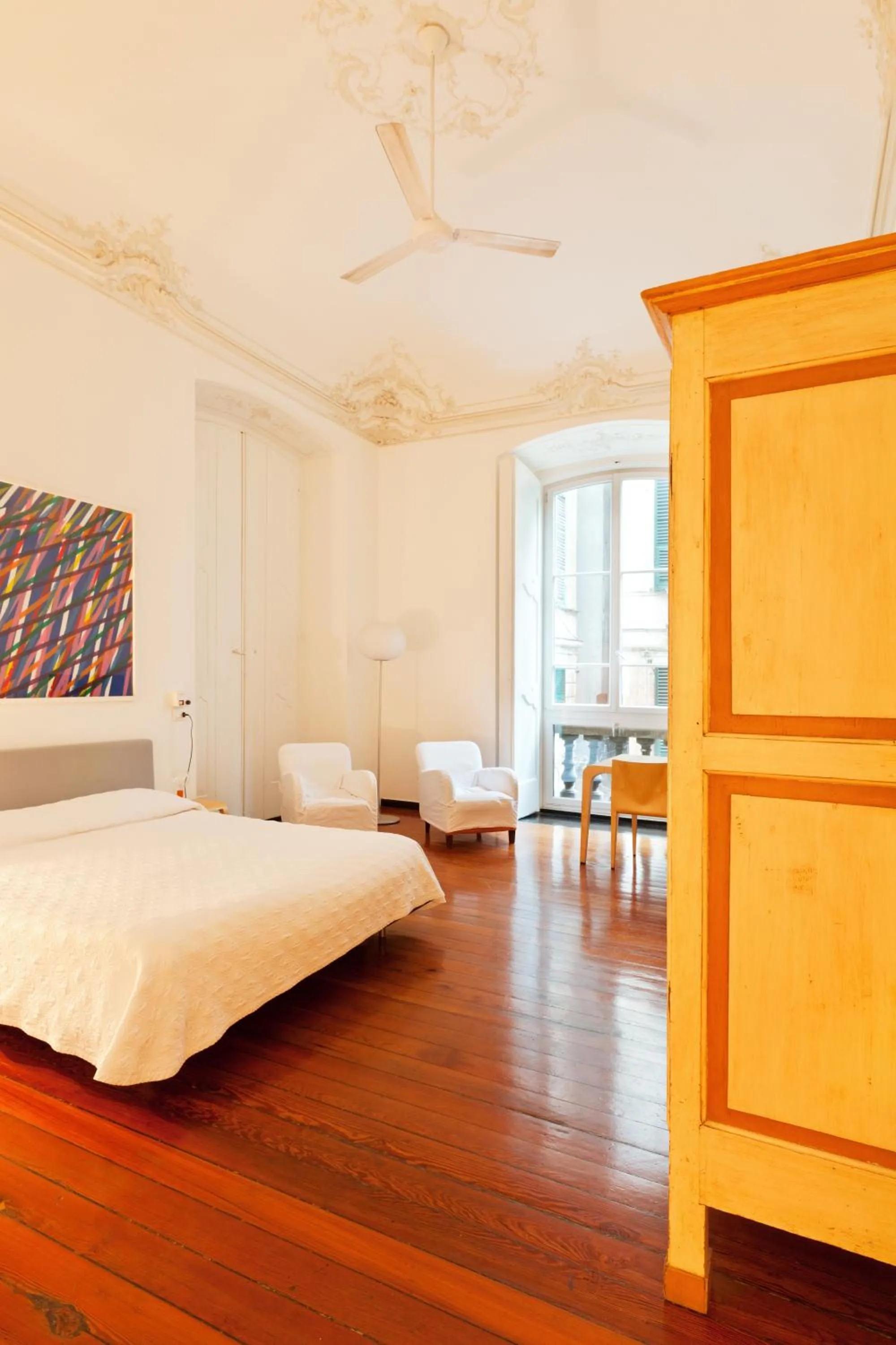 Photo of the whole room, Bed in Palazzo Cicala