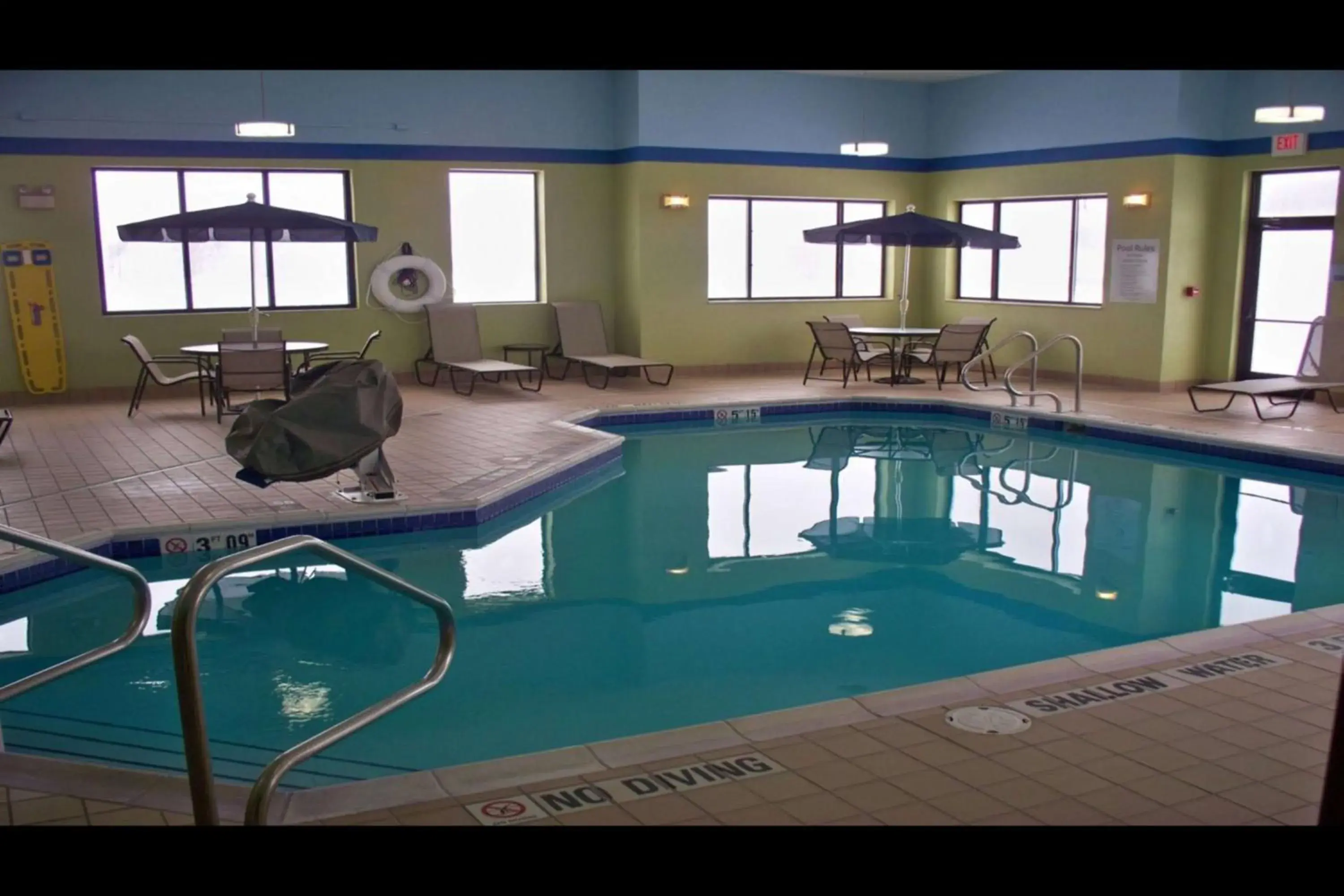 Pool view in Wingate by Wyndham Kittanning Pool view in Wingate by Wyndham Kittanning