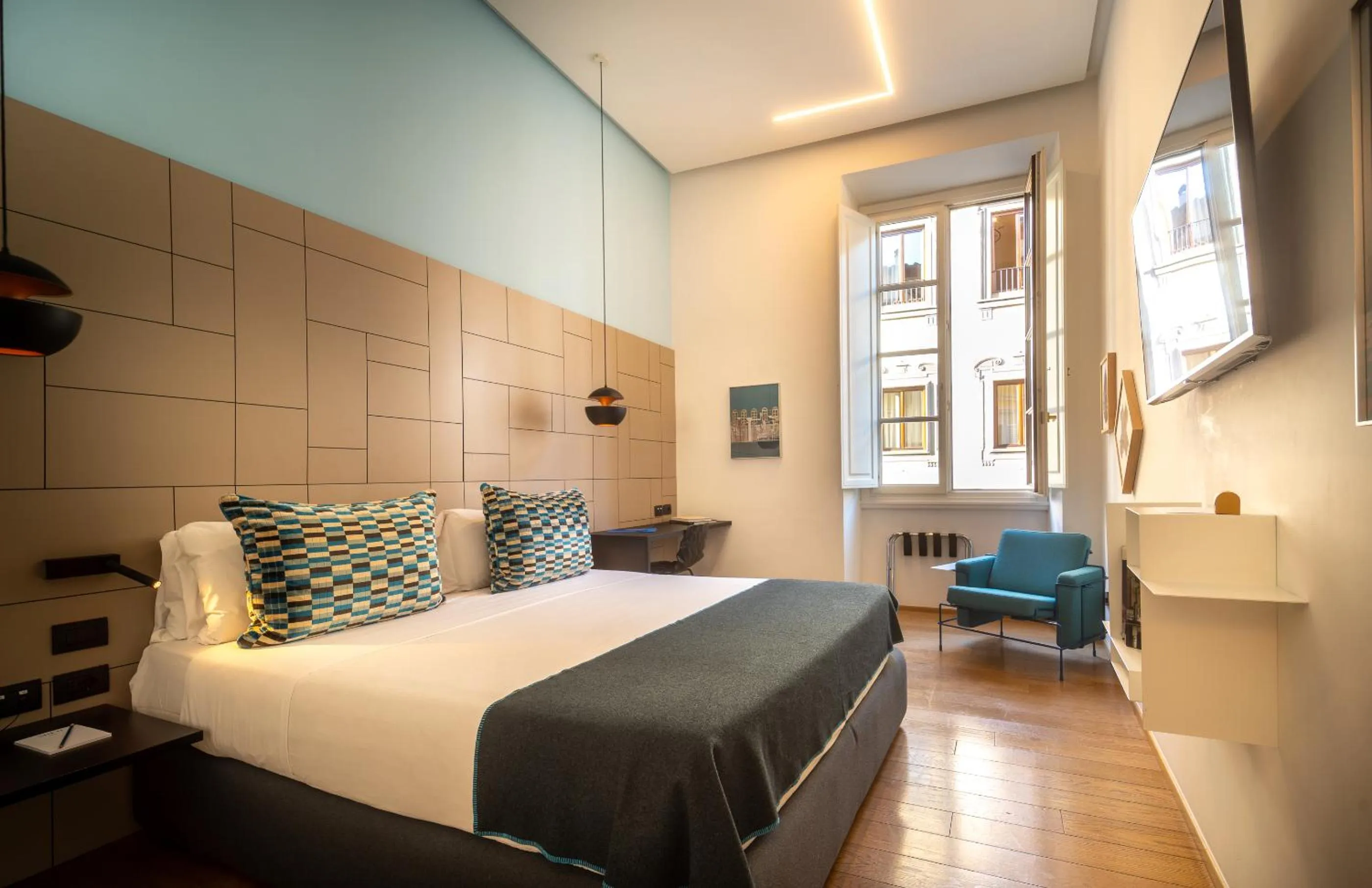 Bedroom, Bed in Hotel Milu Florence