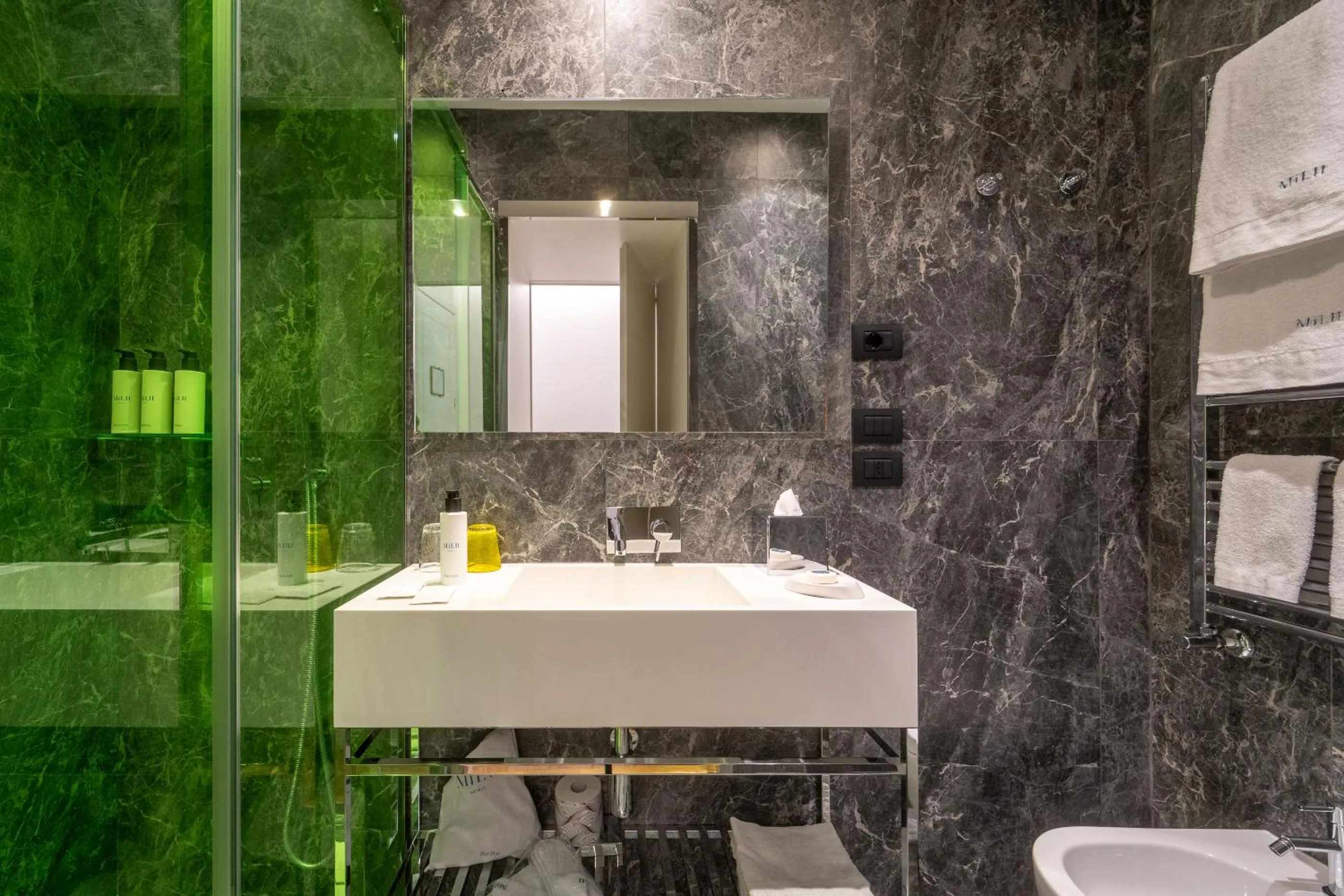 Shower in Hotel Milu Florence