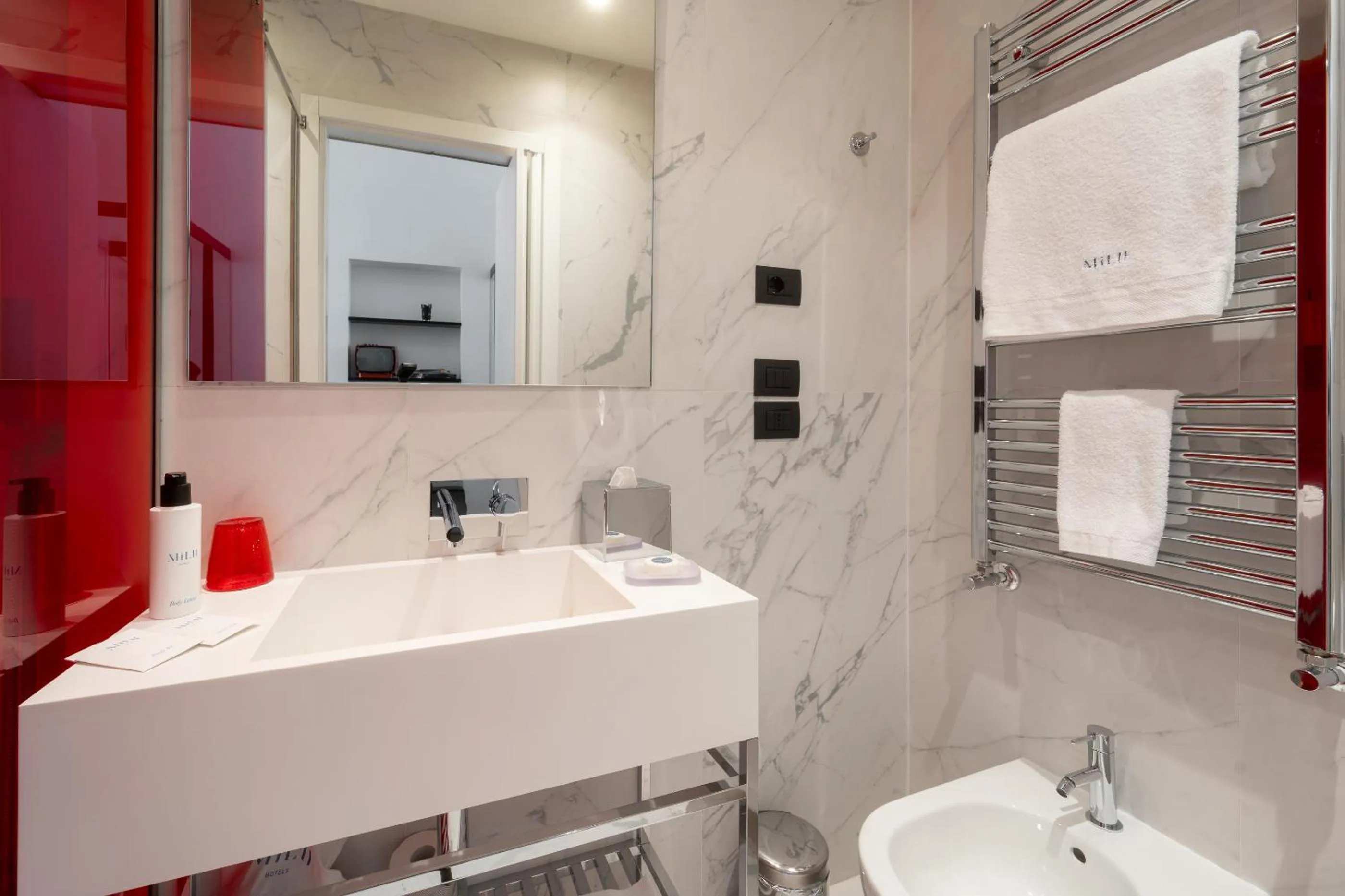 Toilet in Hotel Milu Florence