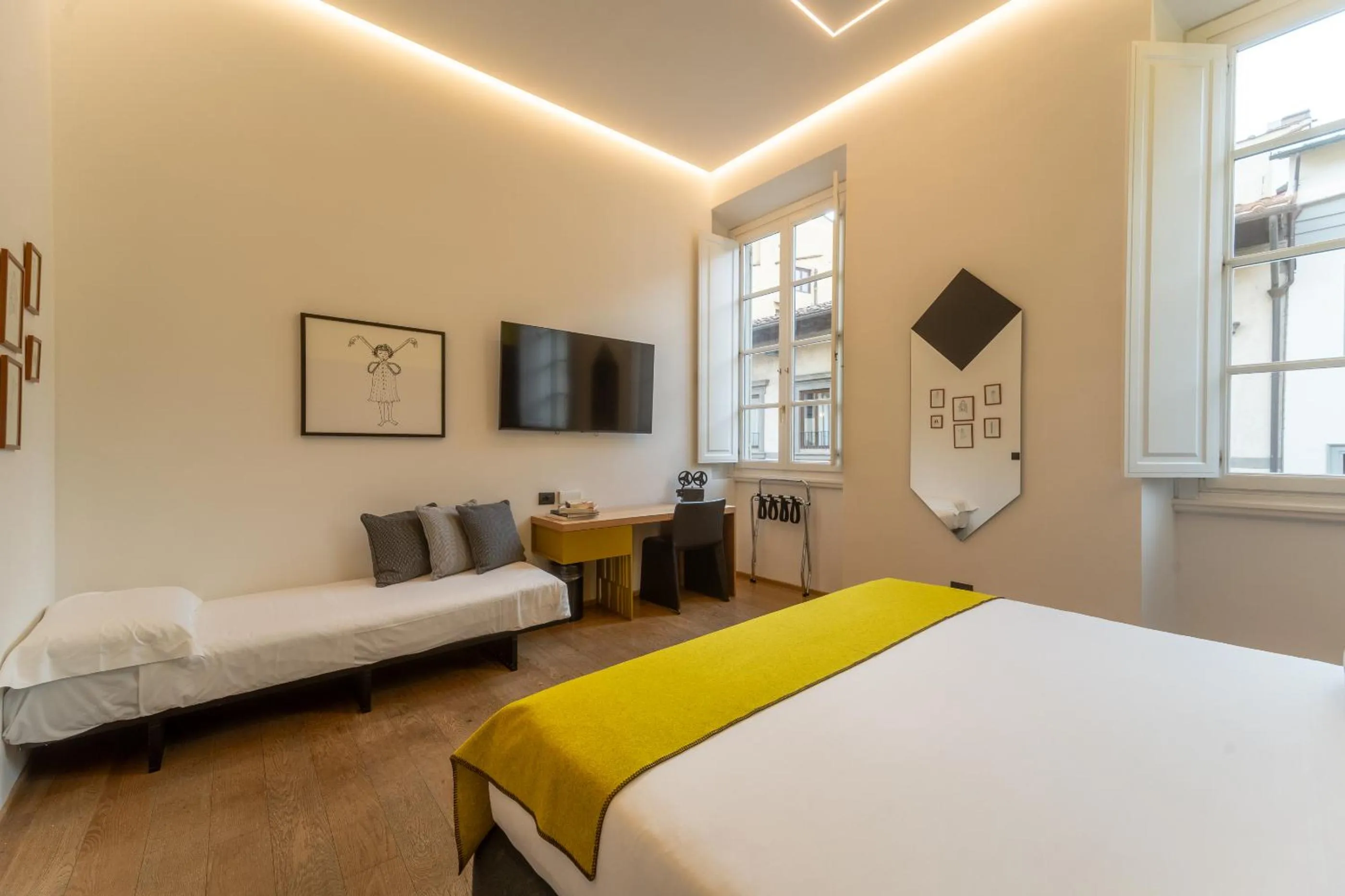 Bed in Hotel Milu Florence