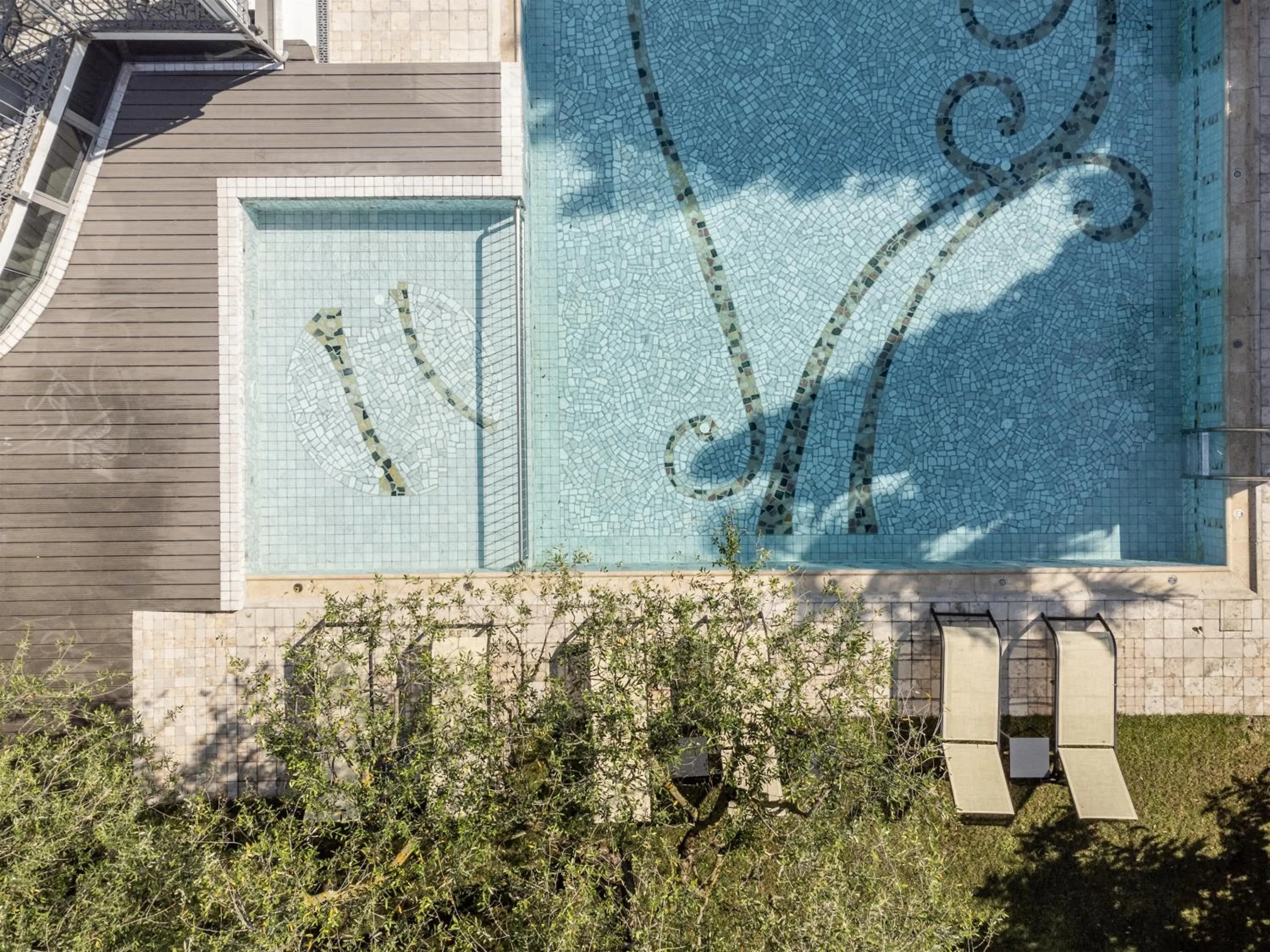 Swimming pool in Hotel Gabry