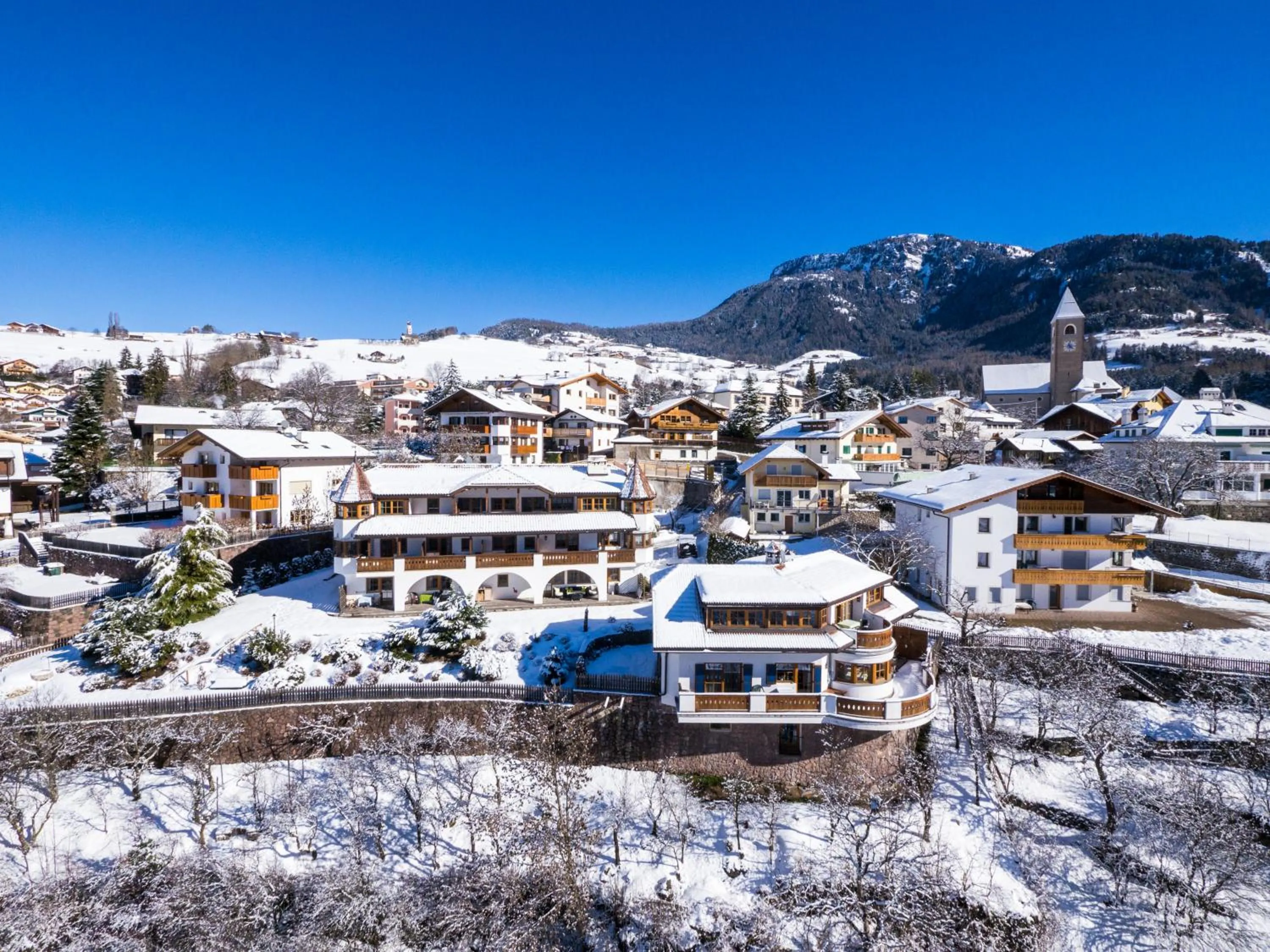 Bird's eye view in Residence Burghof