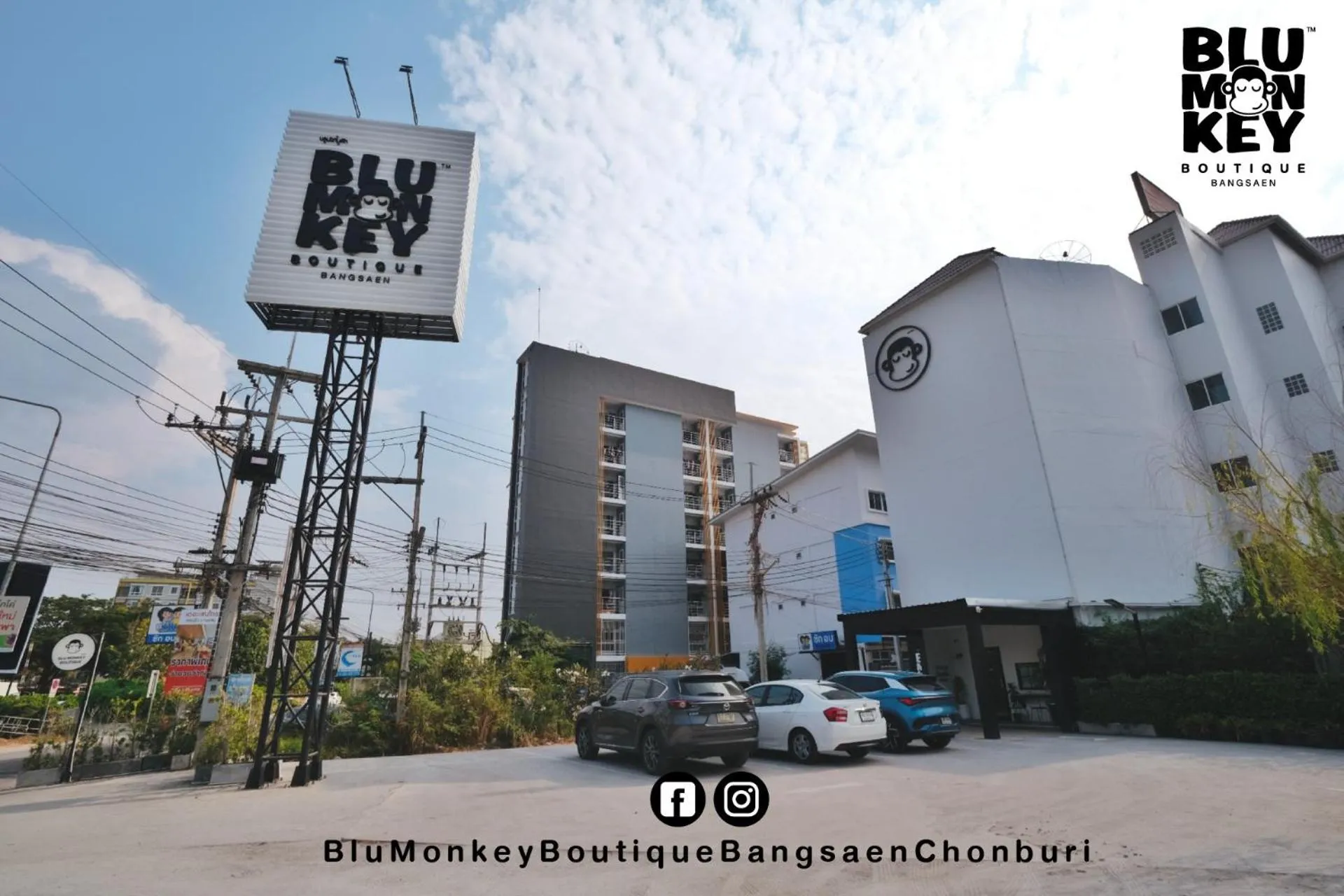 Property building in Blu Monkey Boutique Bangsaen