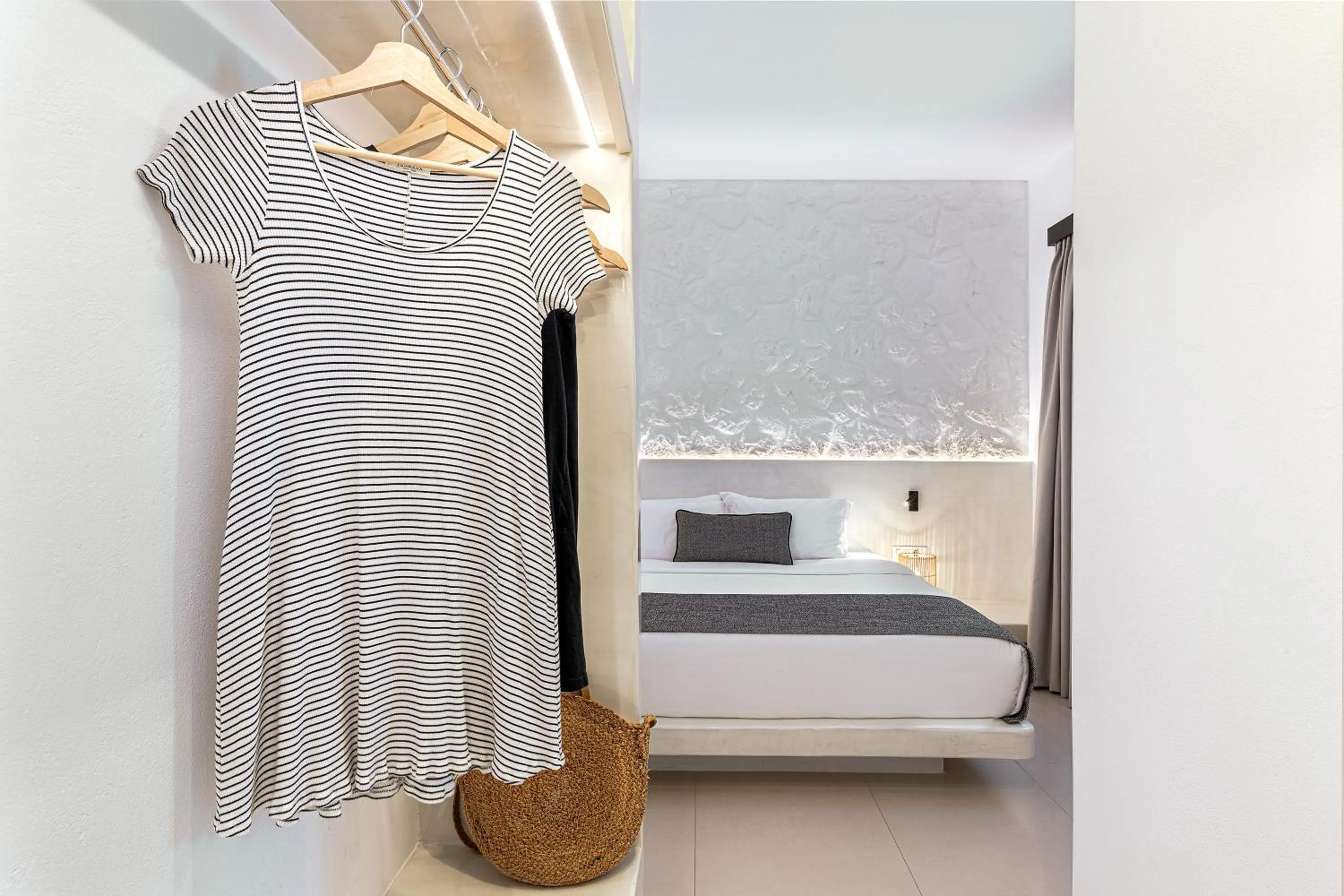 Bed in Onyx Hotel & Suites