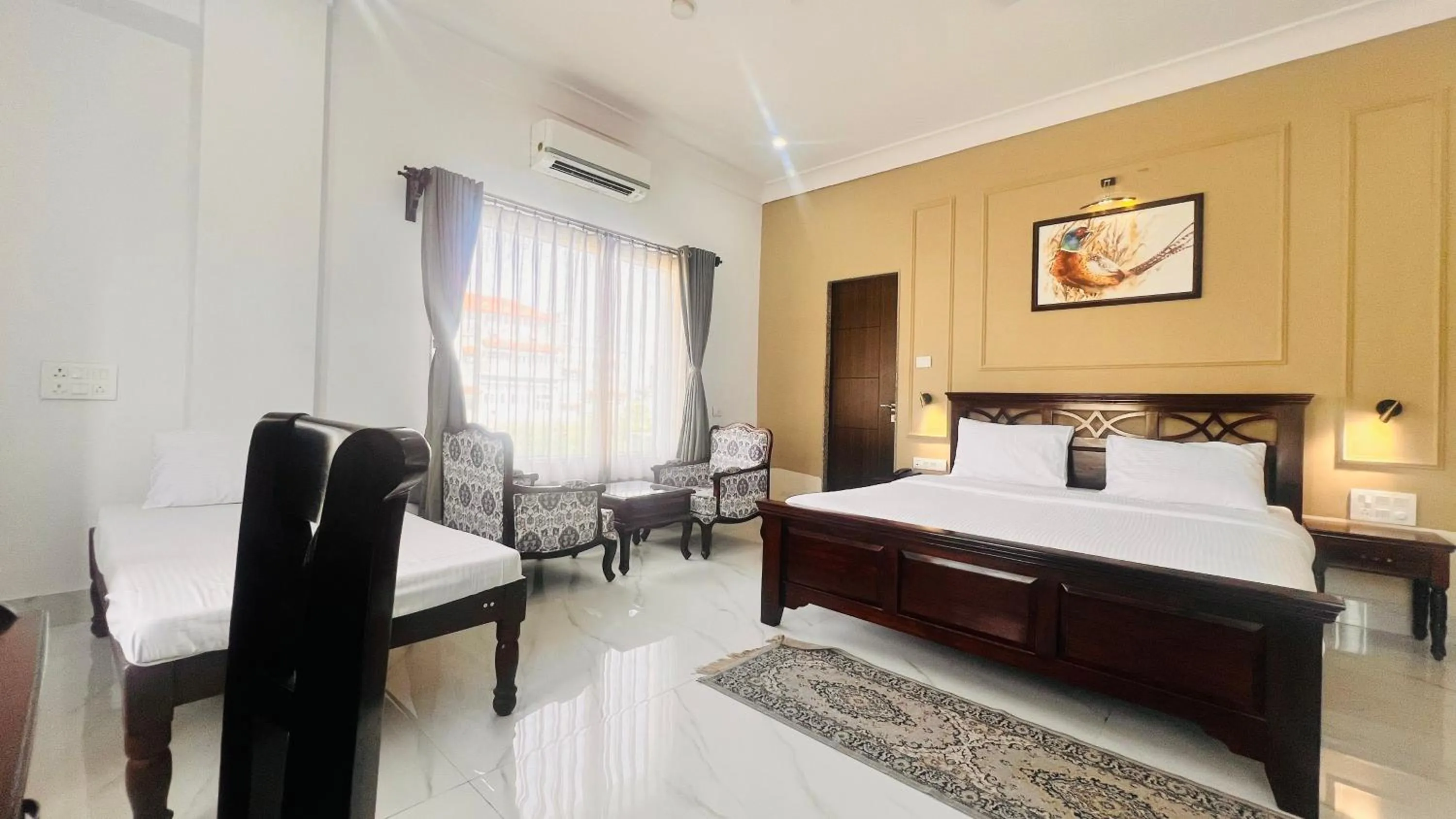 Bed in Revaas Lake View Boutique Stay