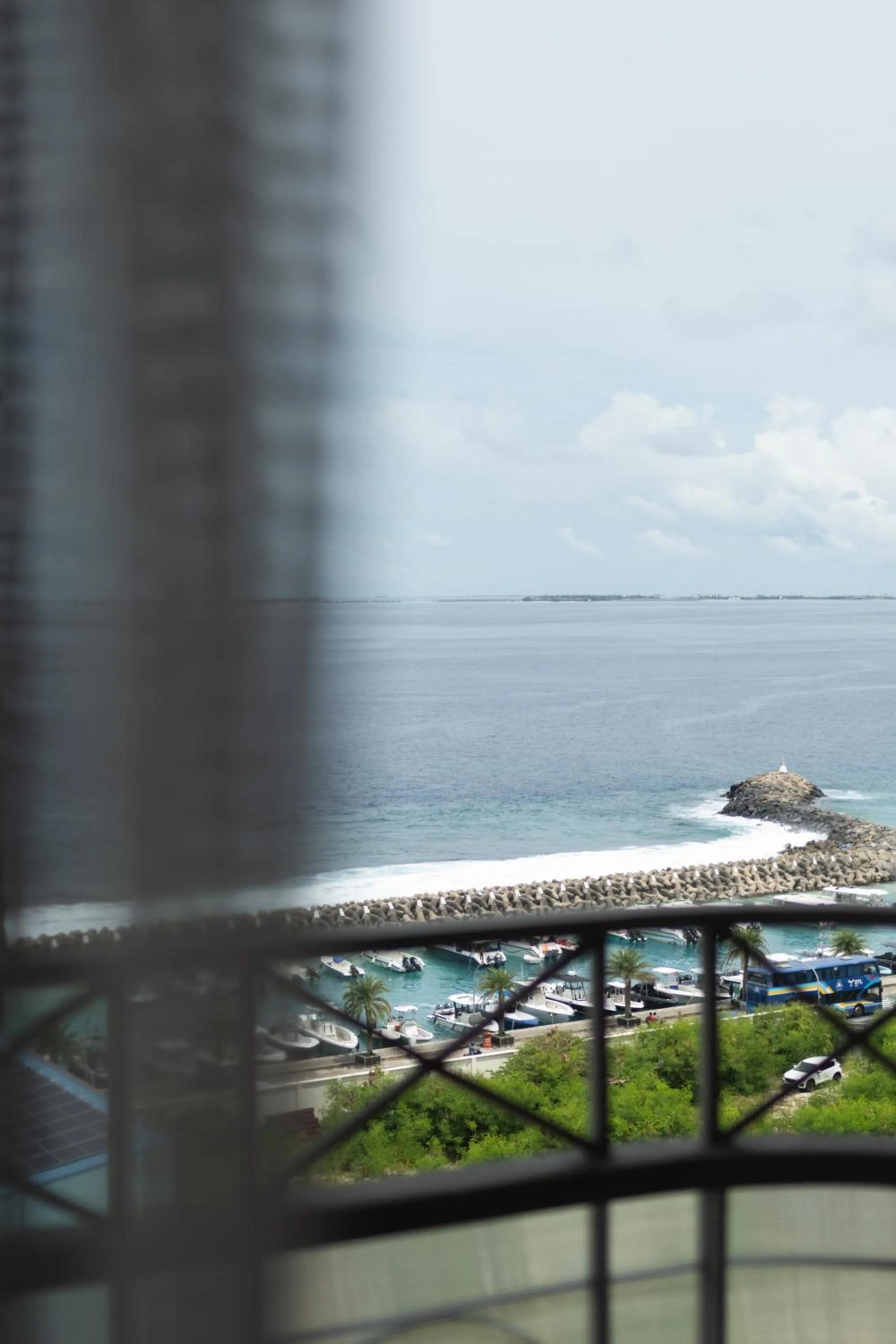 Sea view in Manhattan Business Hotel, Male