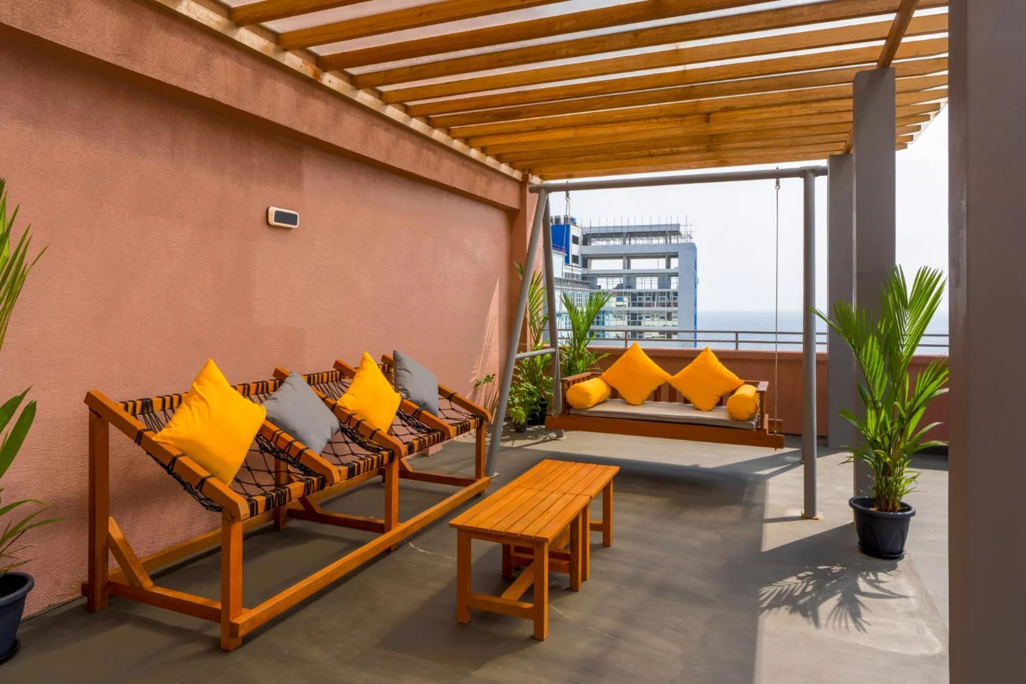 Balcony/Terrace in Manhattan Business Hotel, Male