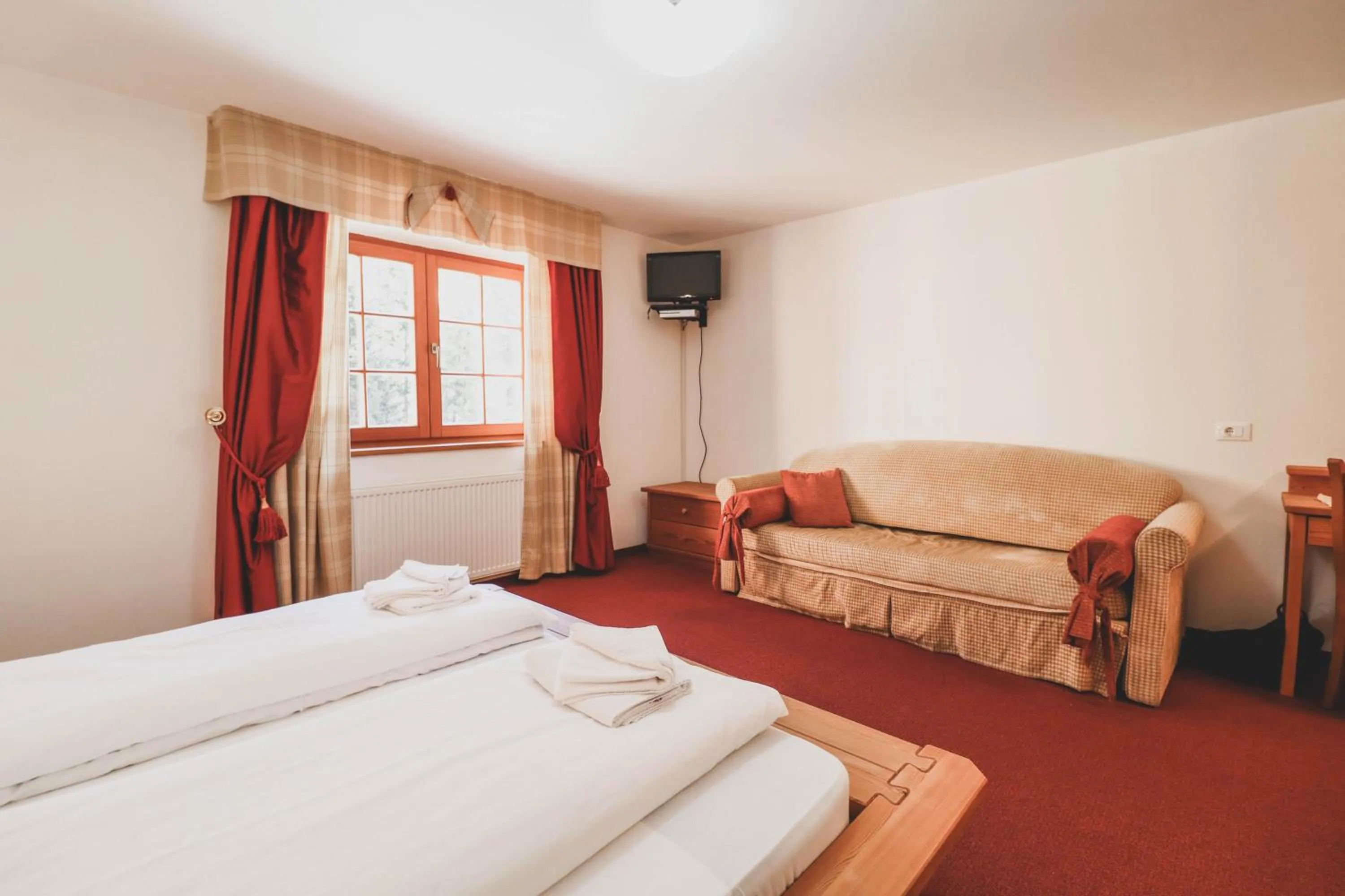 Bed in Skihotel Weiberhimmel