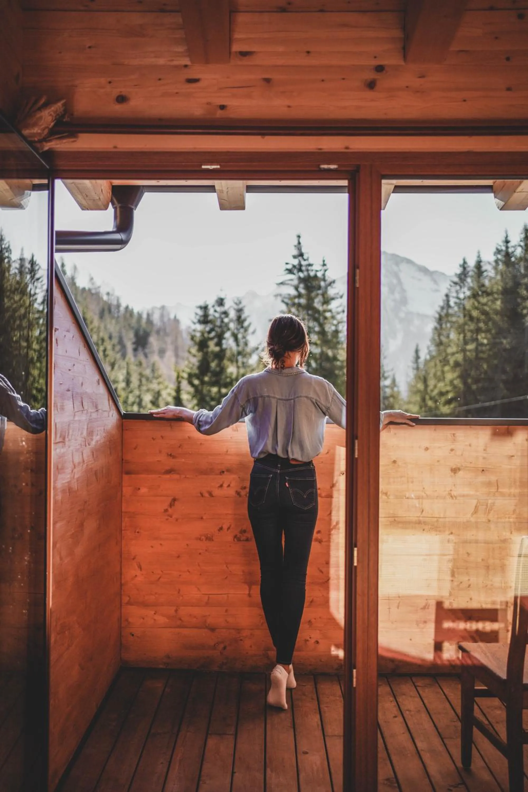 View (from property/room) in Skihotel Weiberhimmel