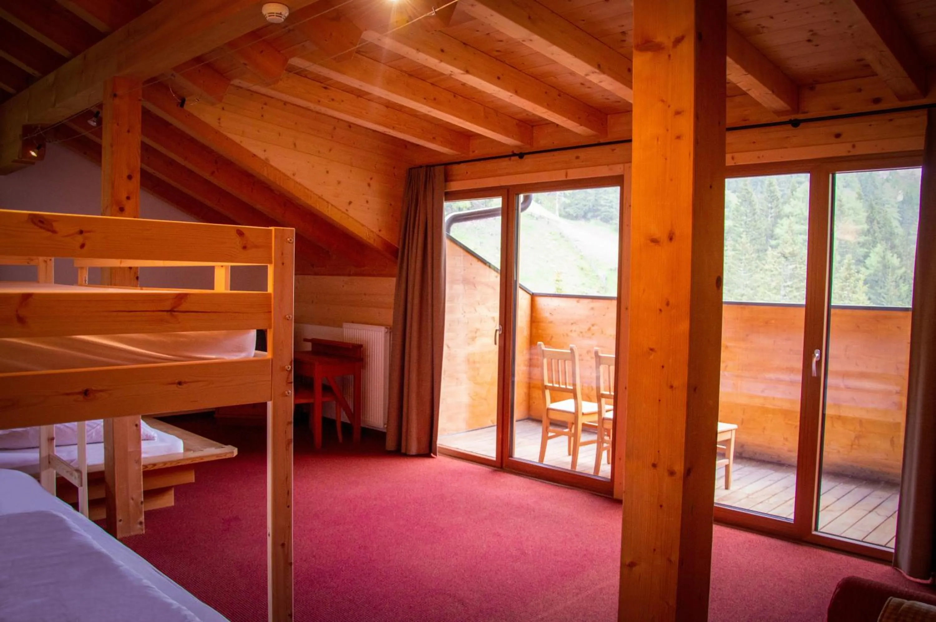 Bed in Skihotel Weiberhimmel