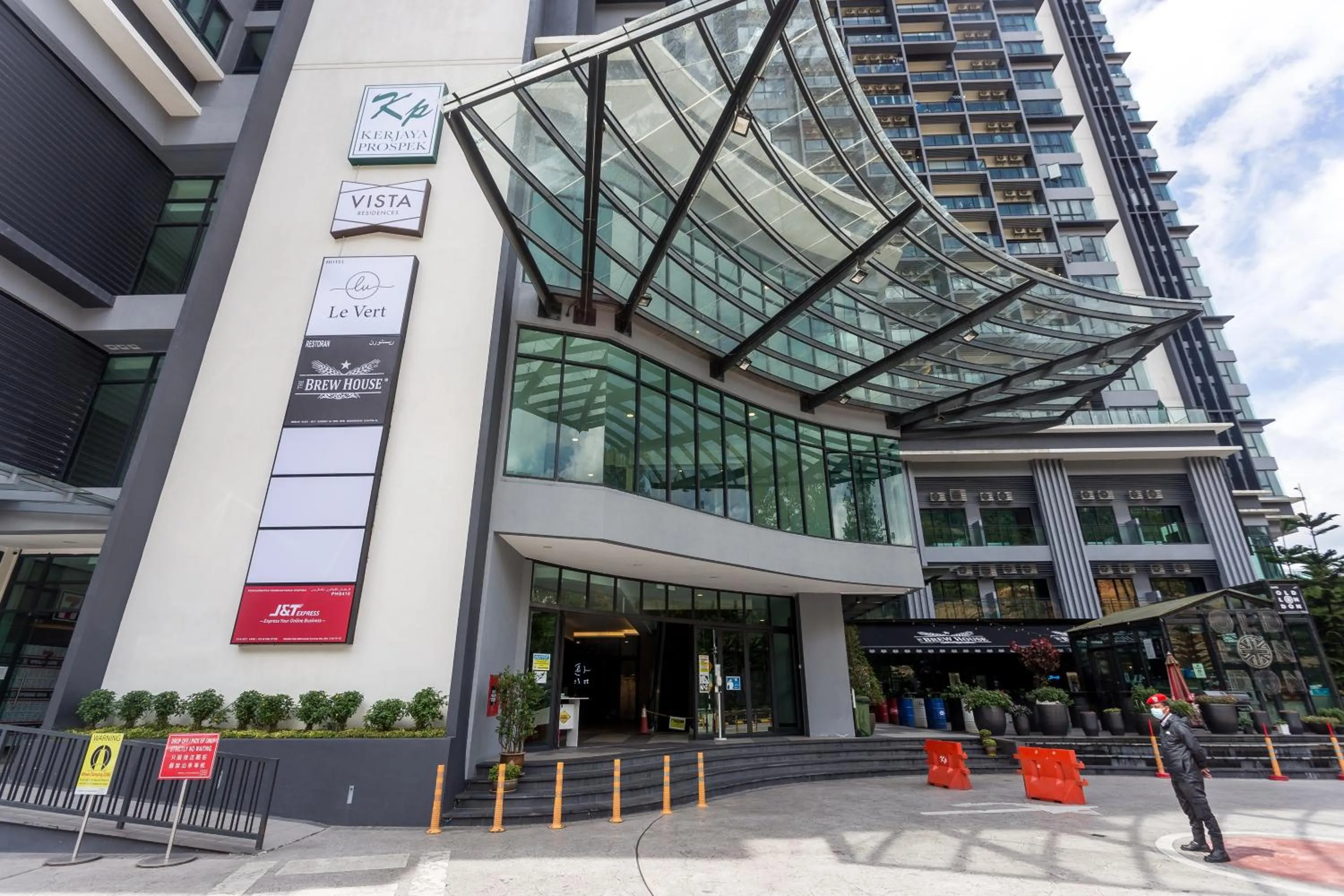 Property building in Le Vert Boutique Hotel