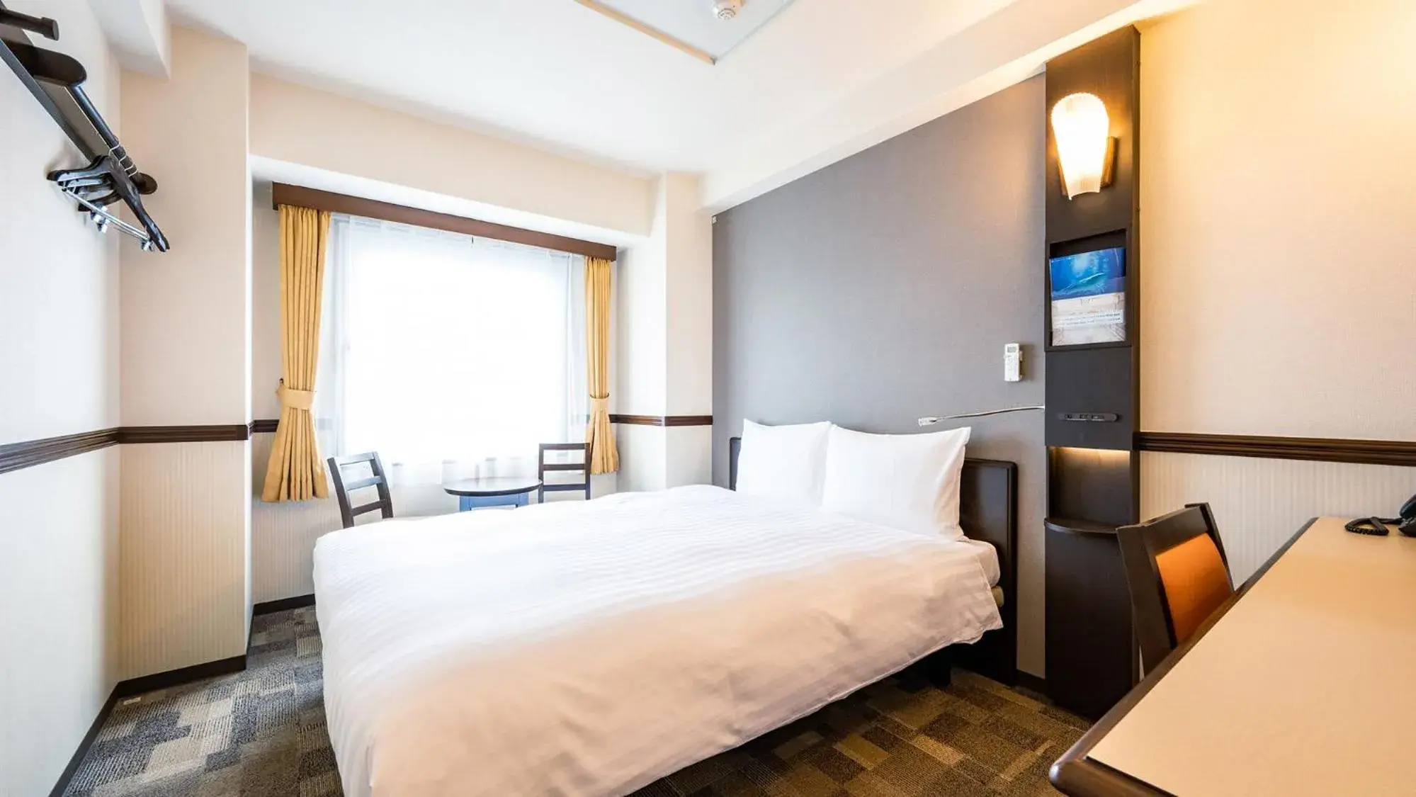 Bedroom, Bed in Toyoko Inn Fukushima eki Nishi guchi Bedroom, Bed in Toyoko Inn Fukushima eki Nishi guchi