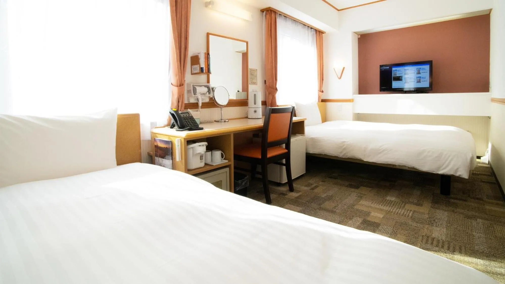 Bedroom, Bed in Toyoko Inn Hokkaido Asahikawa Ekimae Ichijo dori