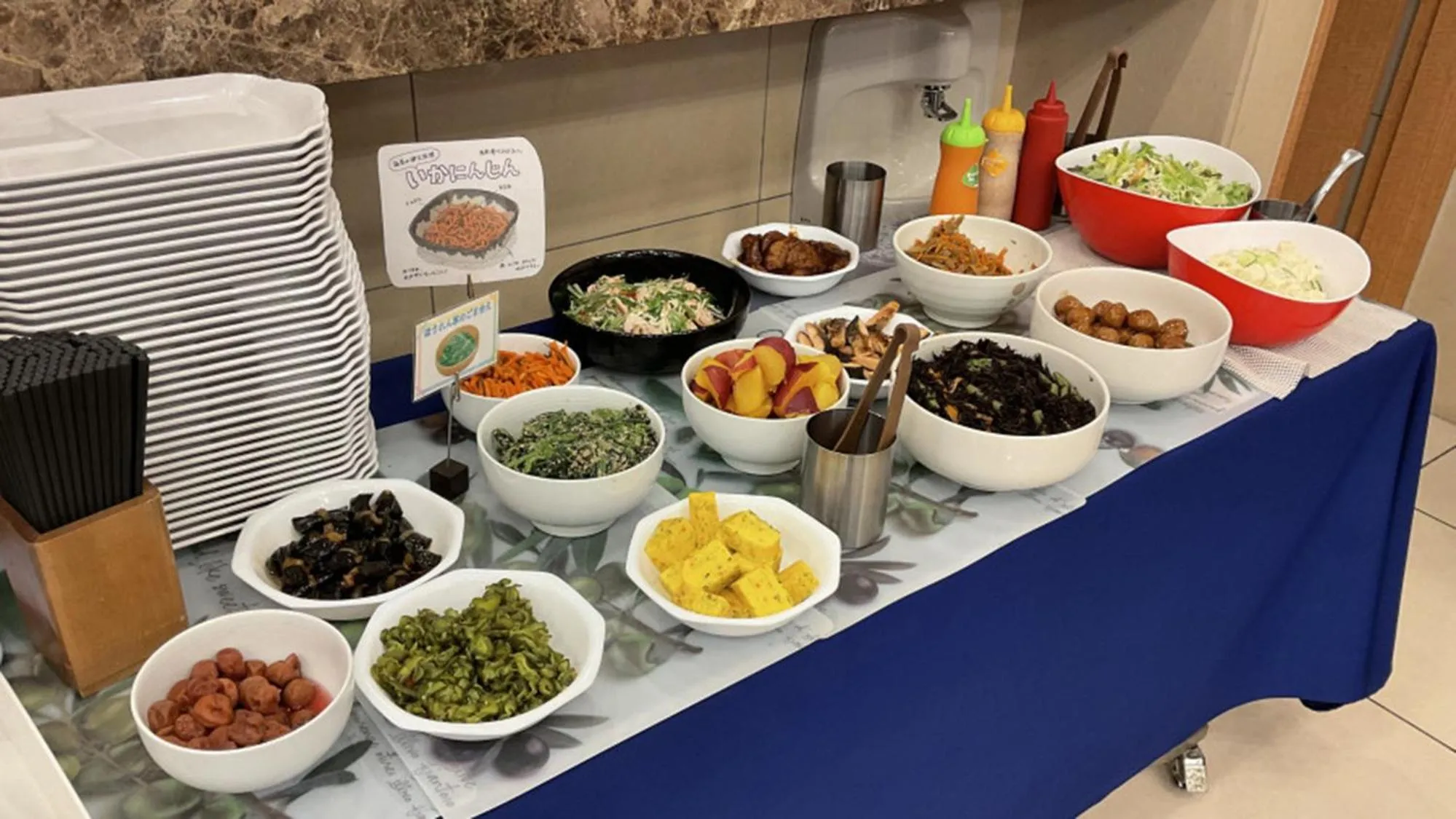 Breakfast in Toyoko Inn Iwaki Ekimae