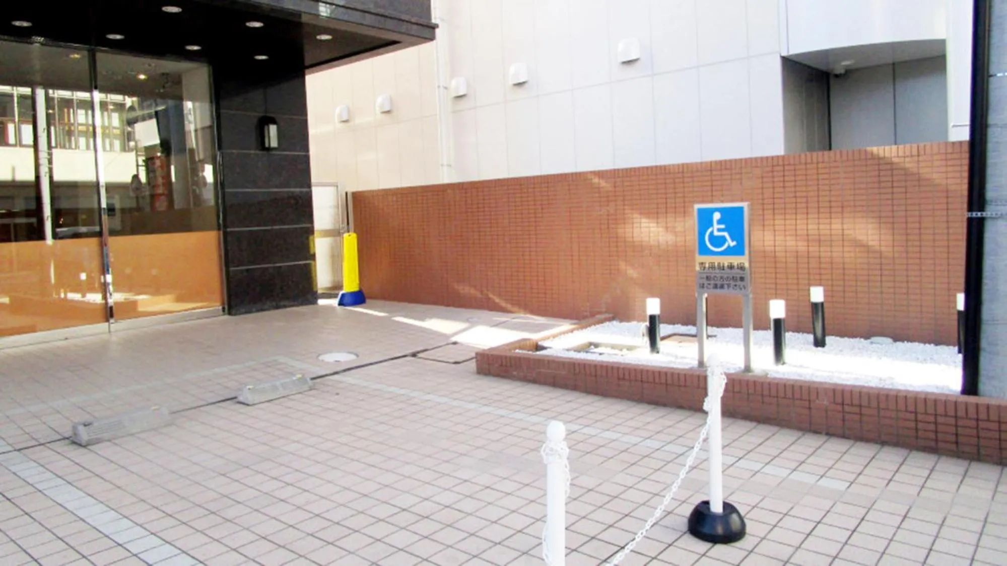 Parking in Toyoko Inn Iwaki Ekimae