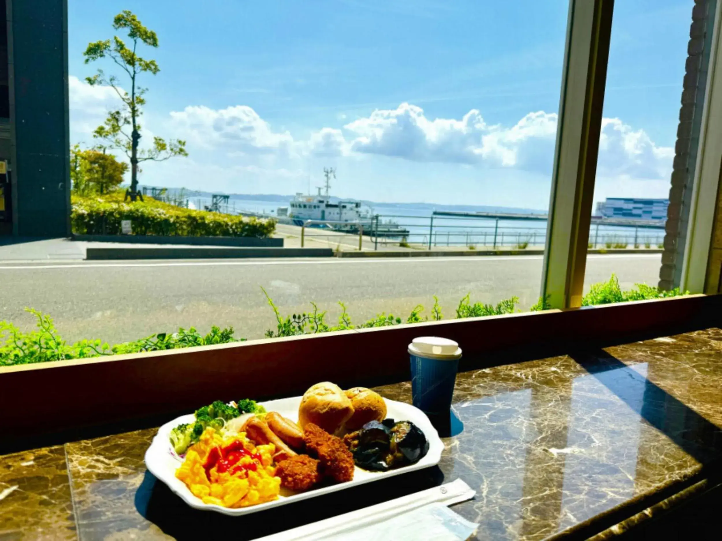 Sea view in Toyoko Inn Chubu International Airport No1 Sea view in Toyoko Inn Chubu International Airport No1