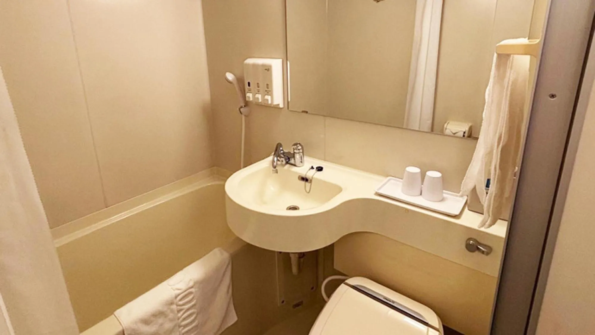 Bathroom in Toyoko Inn Tokyo eki Shin ohashi Mae