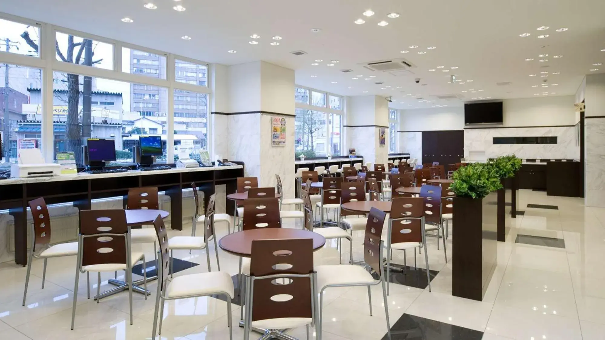 Lobby or reception in Toyoko Inn Toyama eki Shinkansen guchi No 1 Lobby or reception in Toyoko Inn Toyama eki Shinkansen guchi No 1