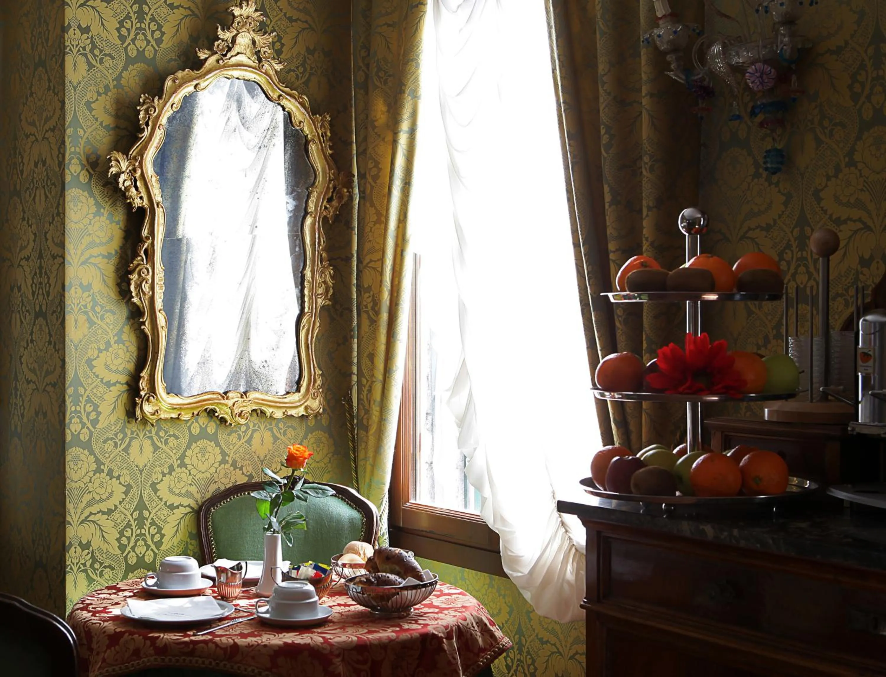 Dining area in Hotel Ateneo