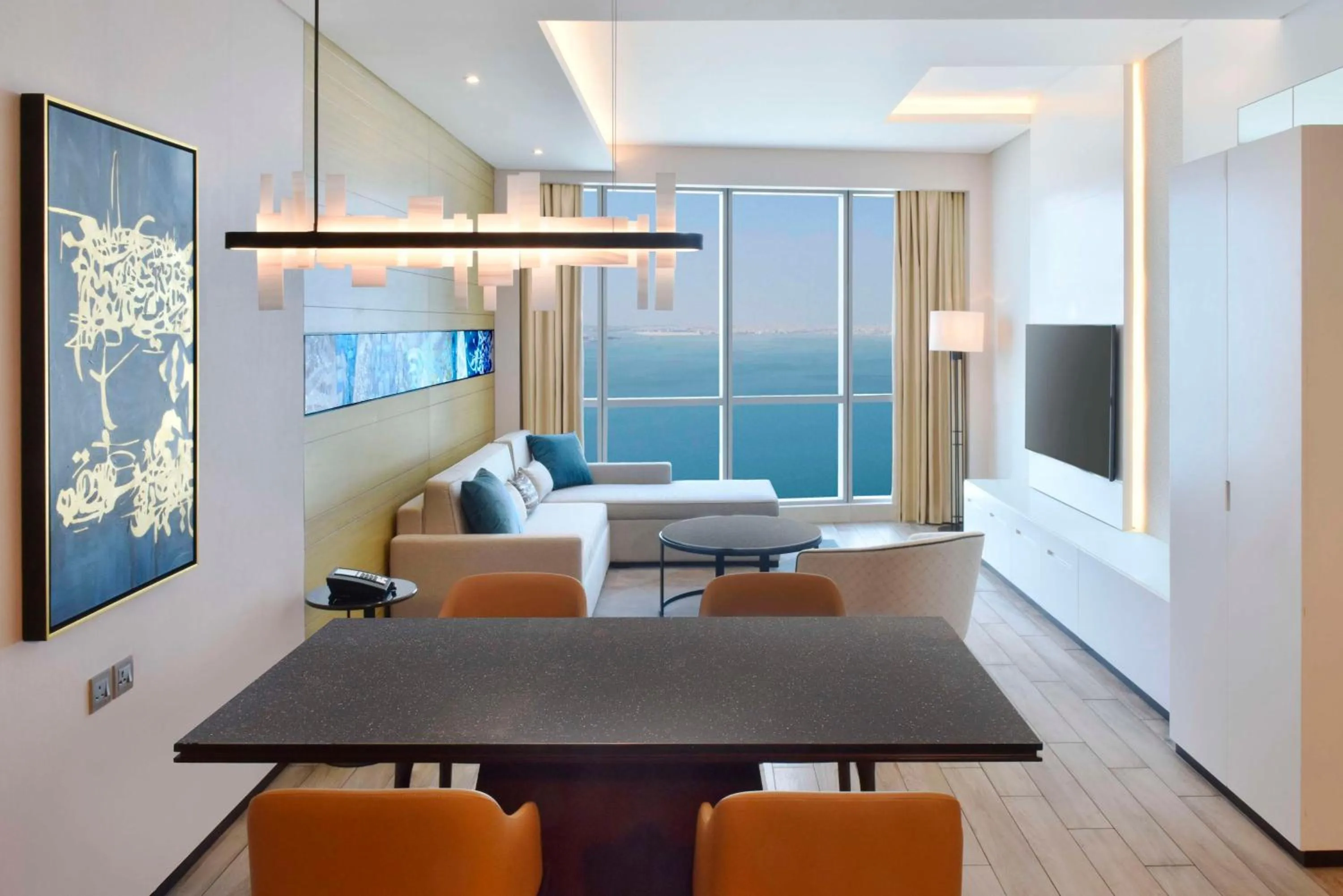 Bedroom in Hilton Bahrain