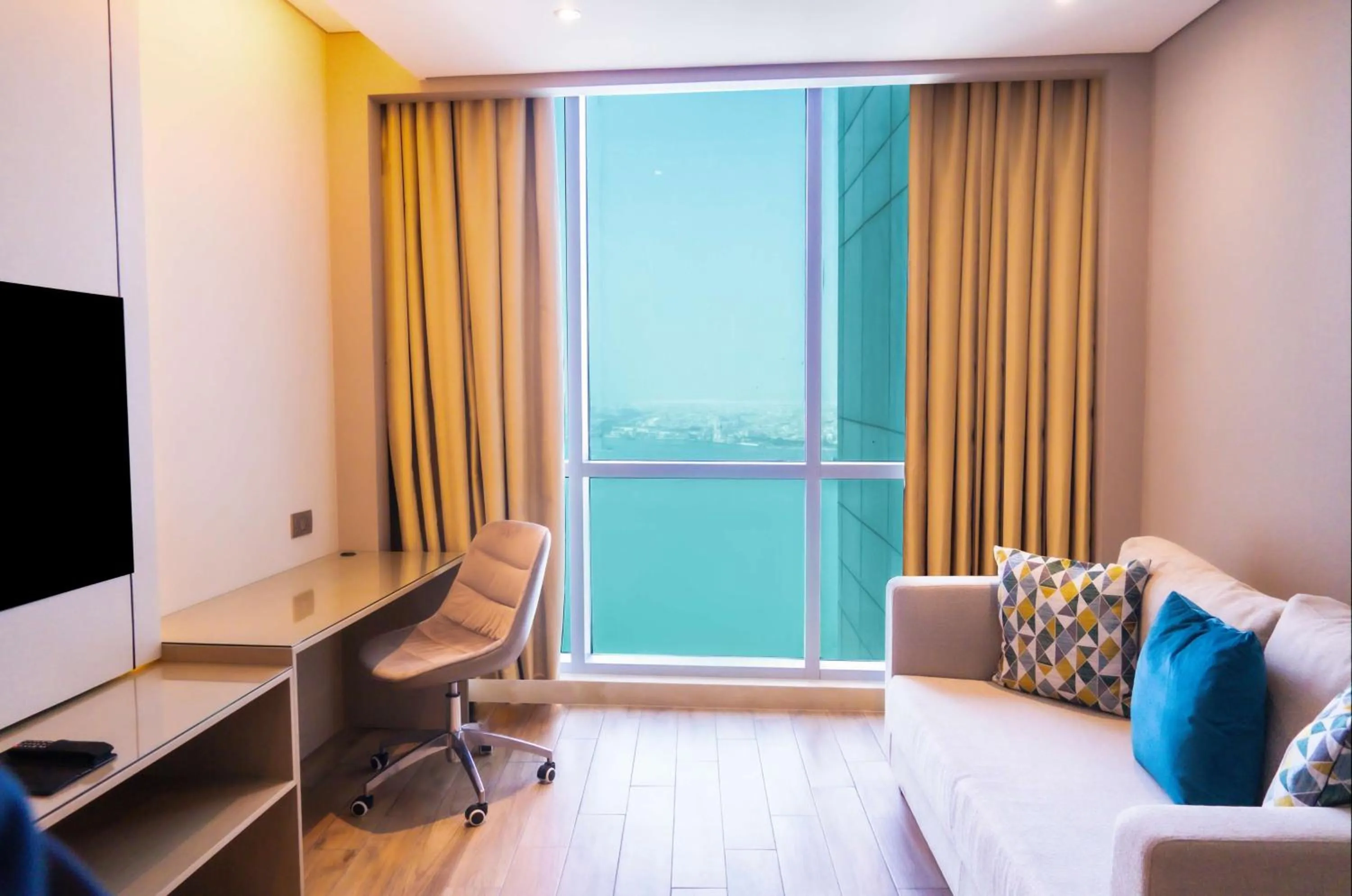 Bedroom in Hilton Bahrain