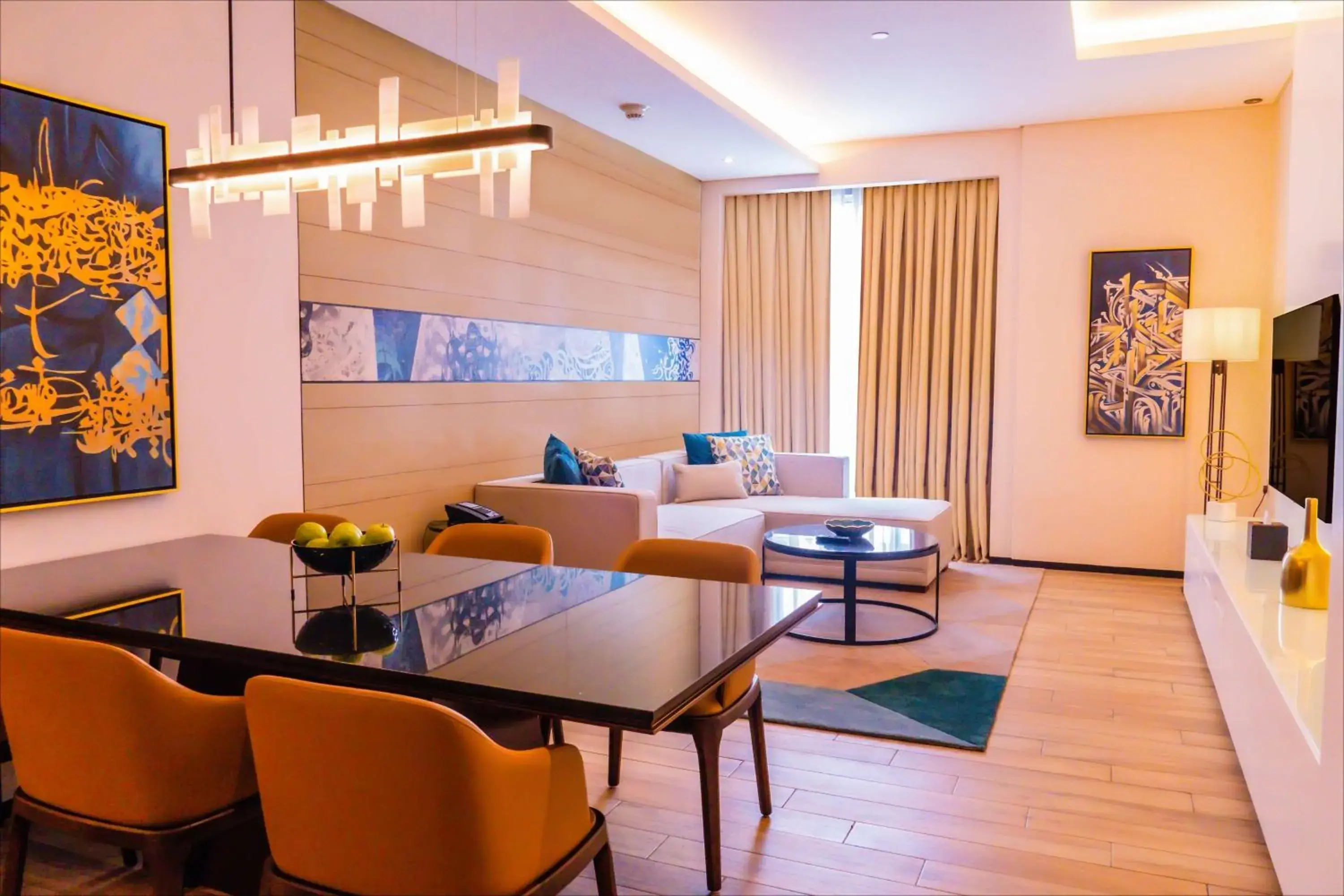 Living room in Hilton Bahrain Living room in Hilton Bahrain