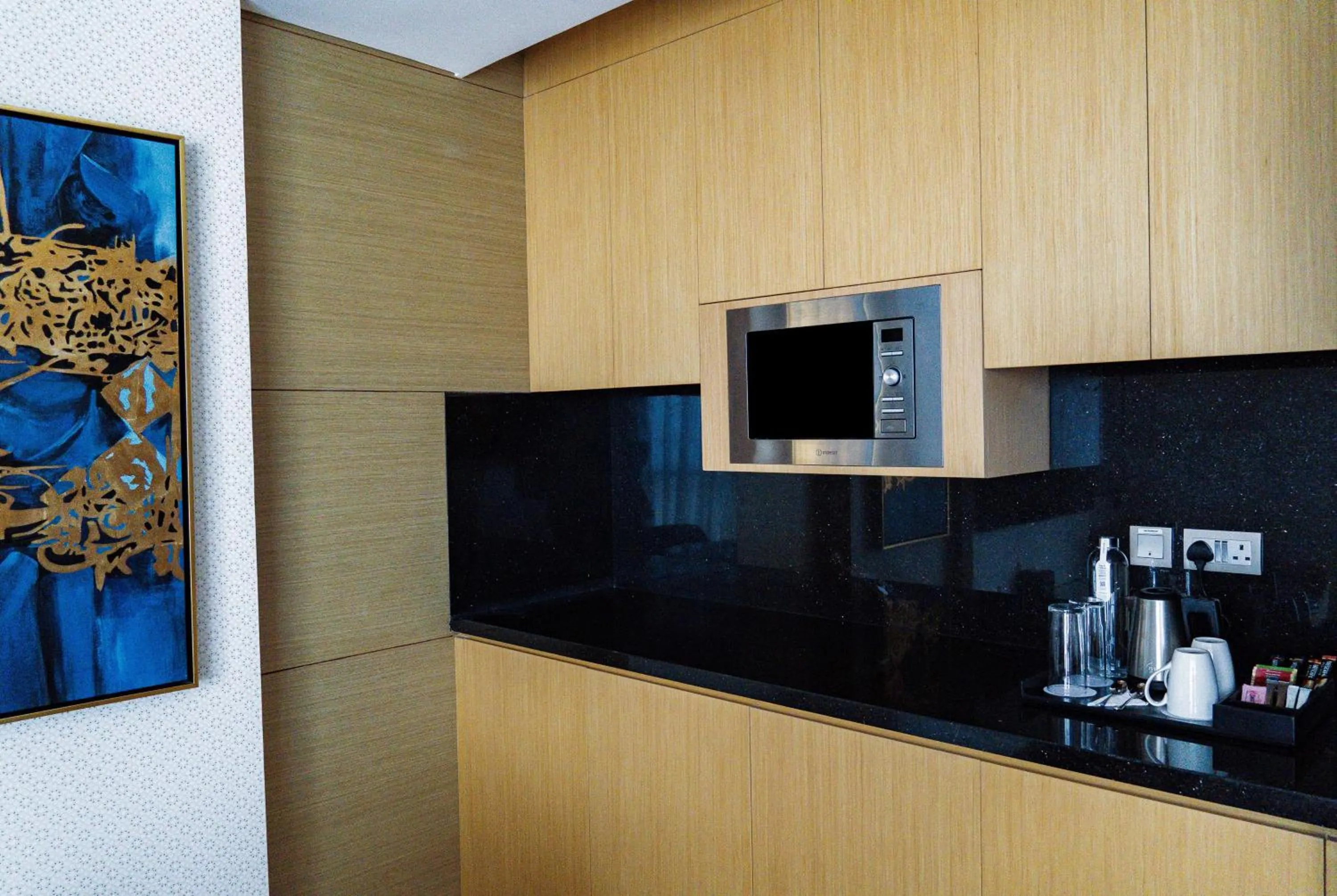 Kitchen or kitchenette in Hilton Bahrain