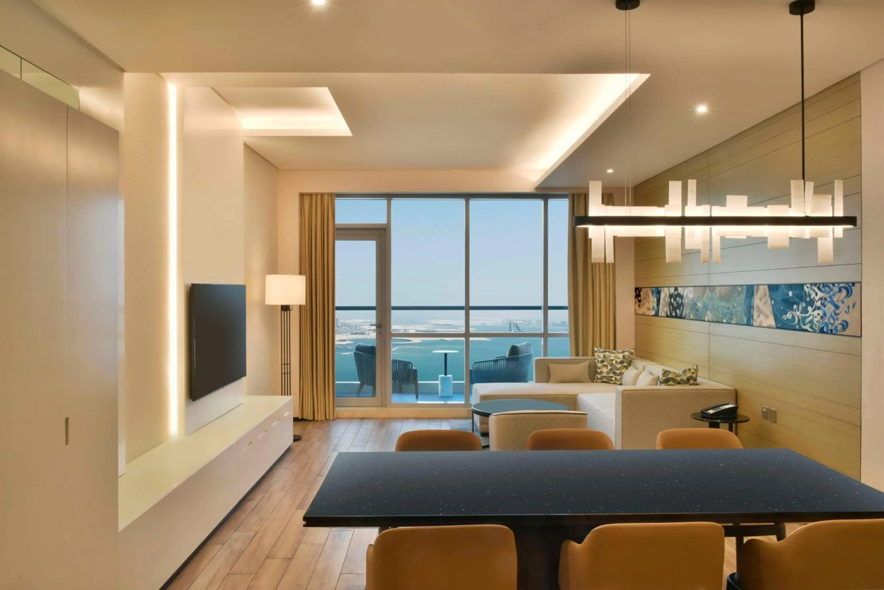 Bedroom in Hilton Bahrain