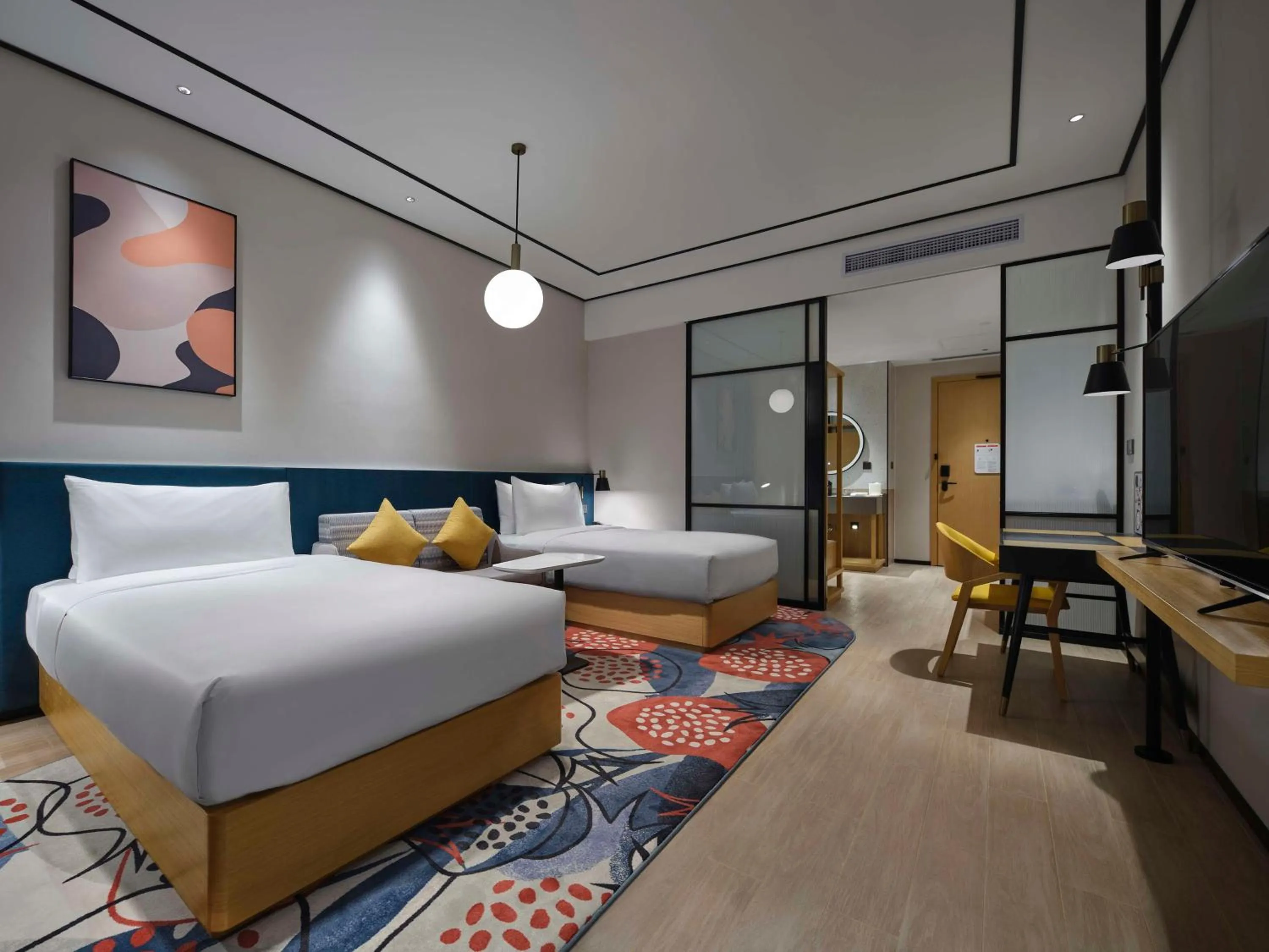 Bed in Hilton Garden Inn Tianjin Huayuan