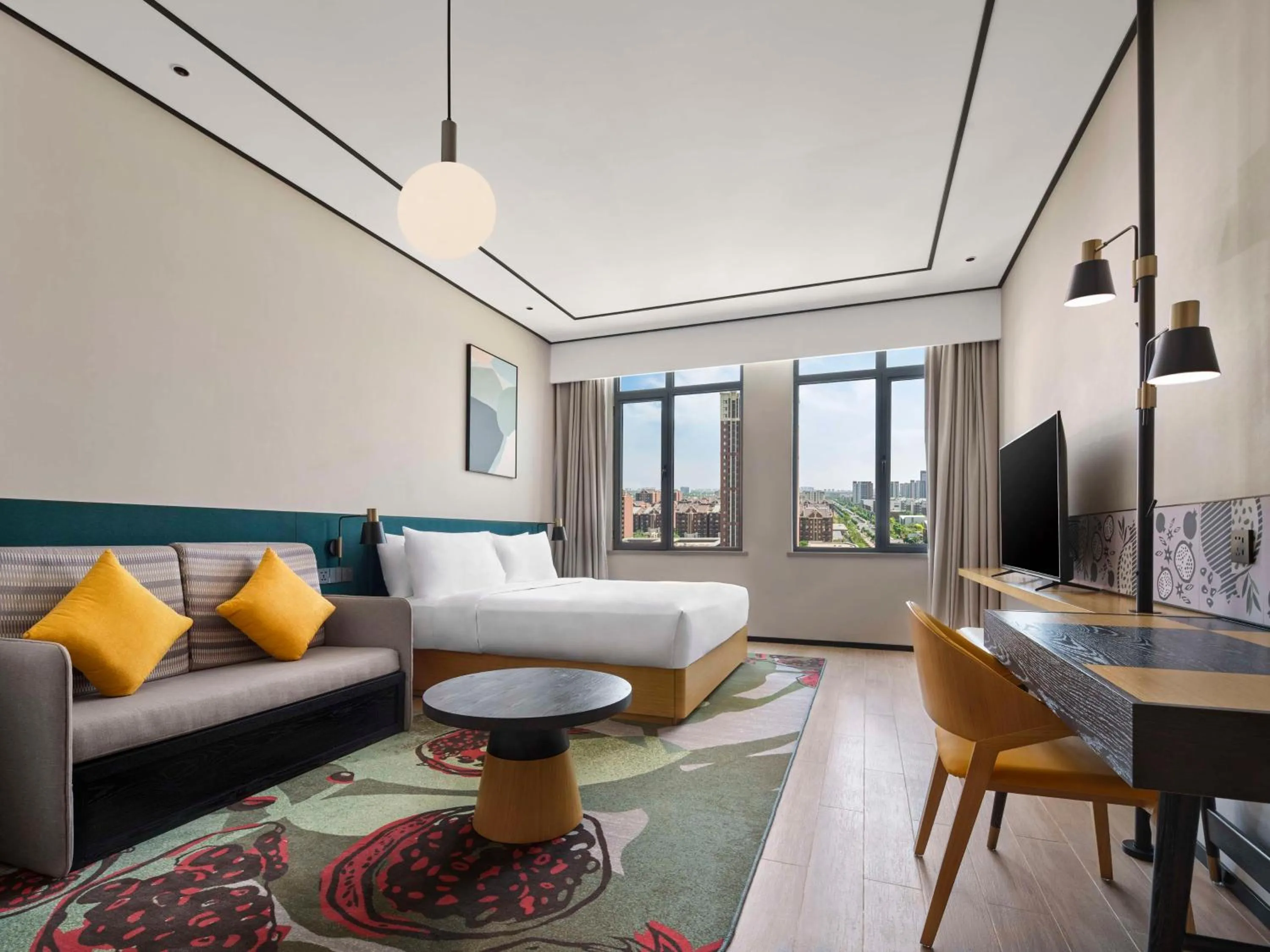 Bed in Hilton Garden Inn Tianjin Huayuan