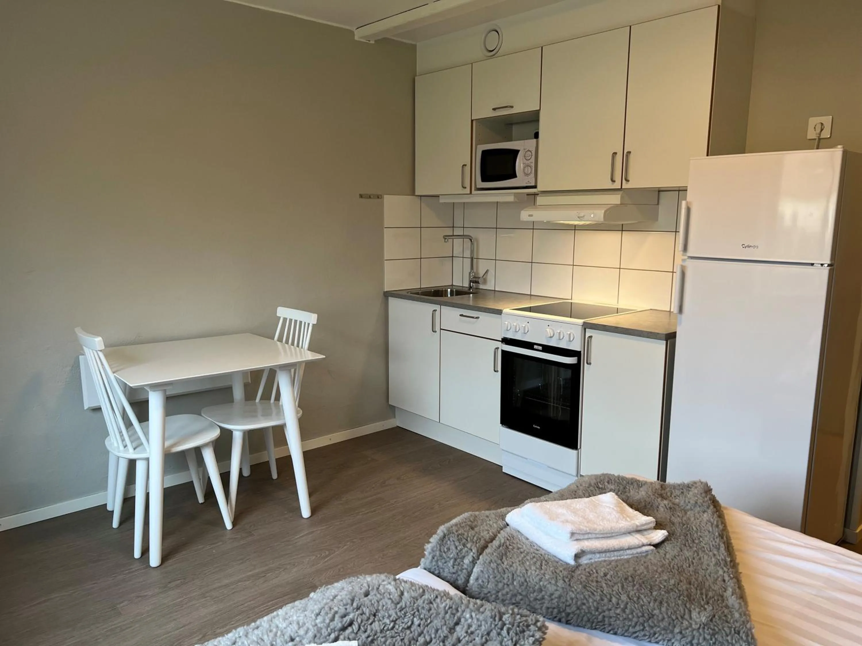 Kitchen or kitchenette in Birkagatan - Visby Lägenhetshotell