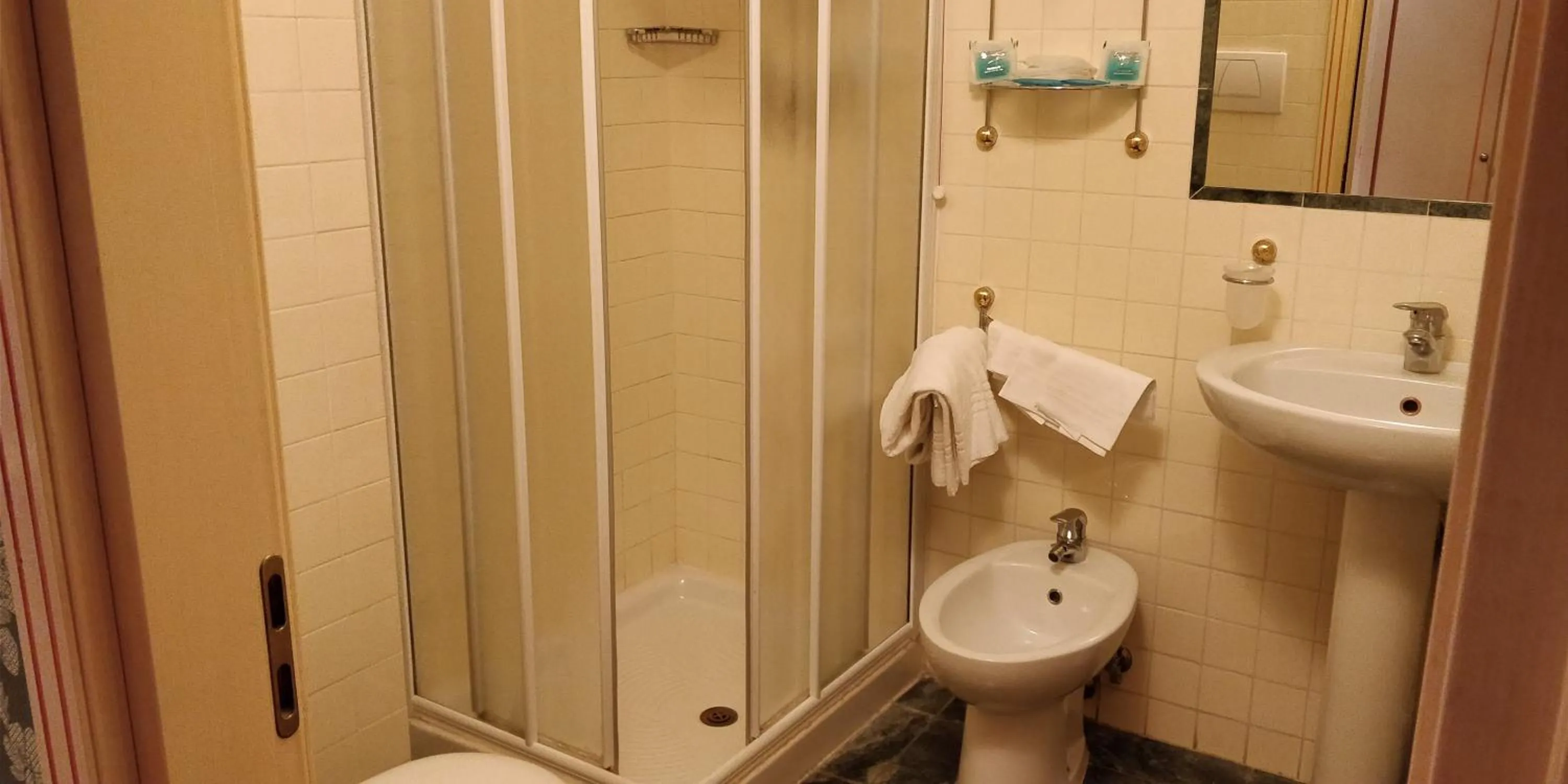 Bathroom in Hotel Villa Delle Palme