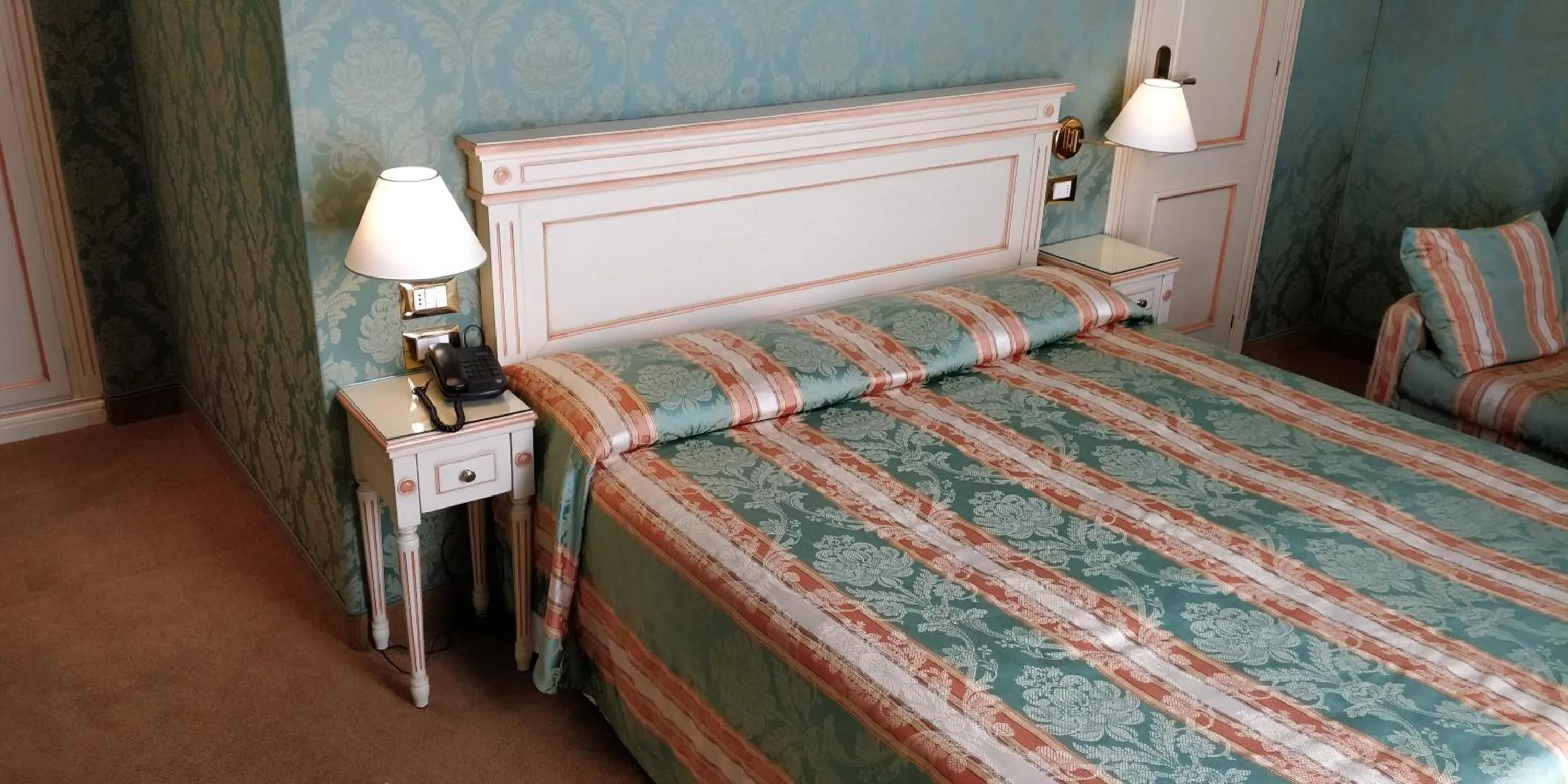 Bedroom, Bed in Hotel Villa Delle Palme