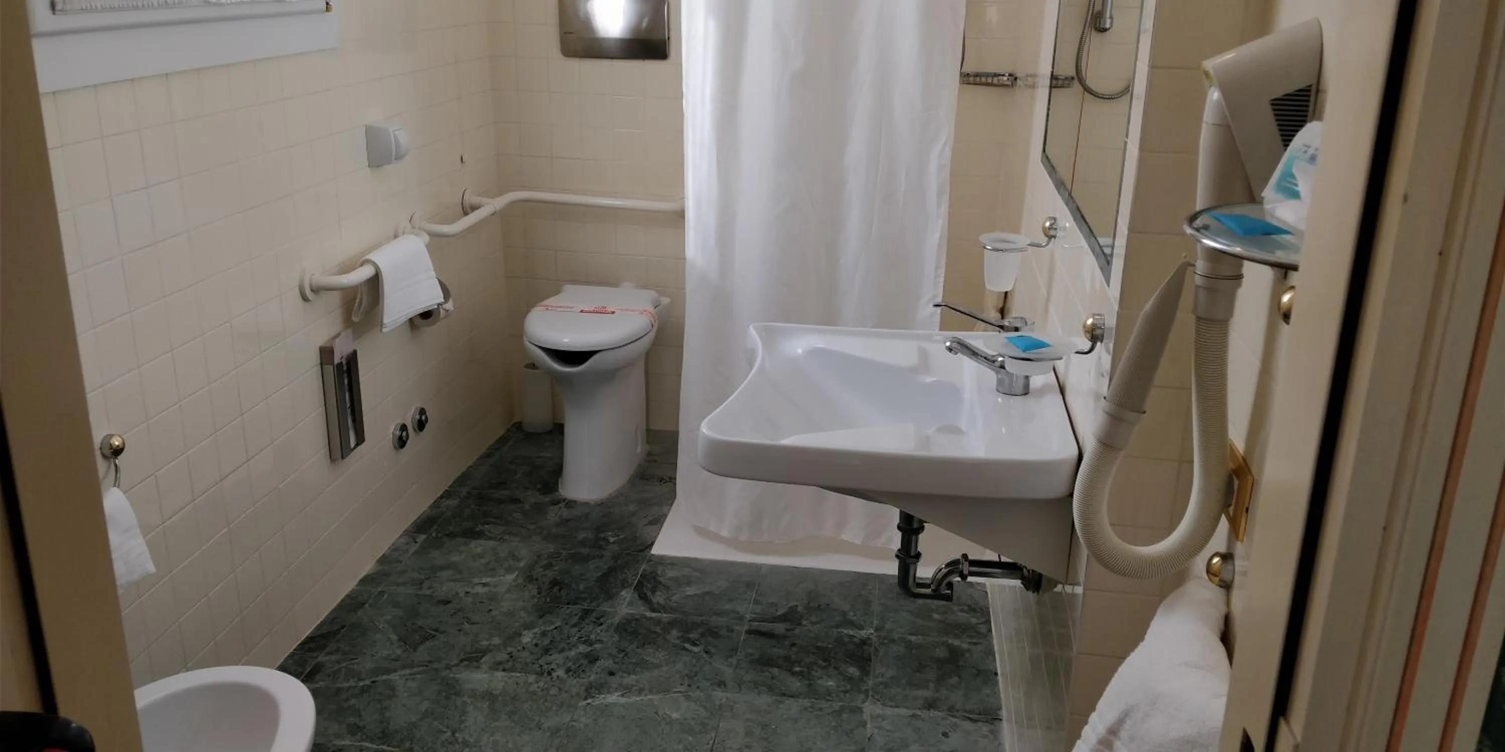 Bathroom in Hotel Villa Delle Palme