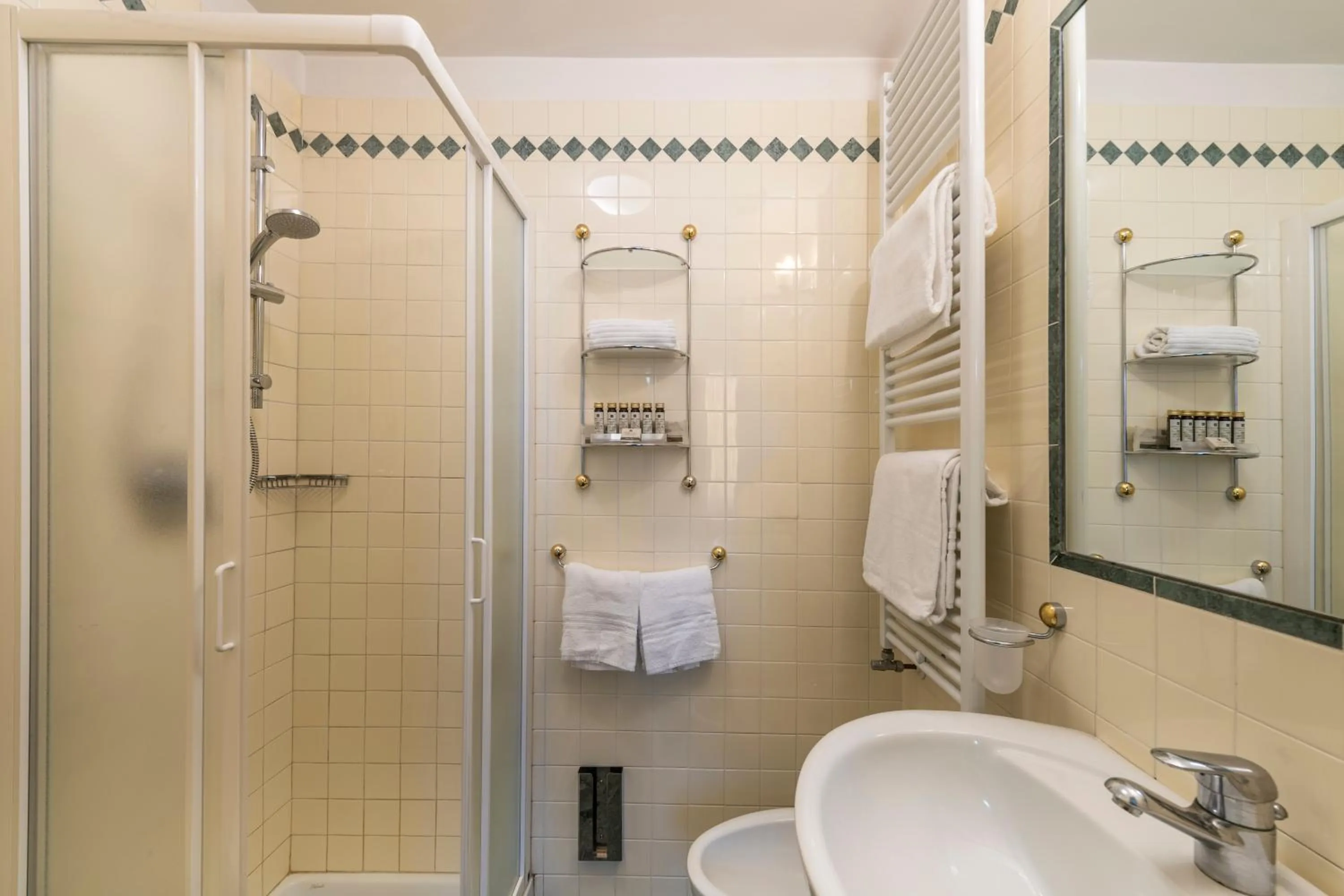 Bathroom in Hotel Villa Delle Palme