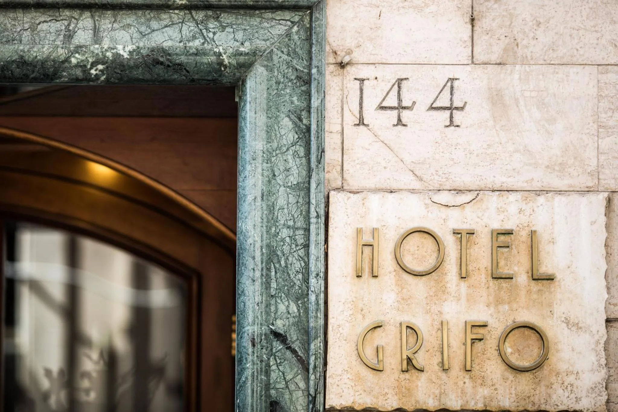 Facade/entrance in Hotel Grifo