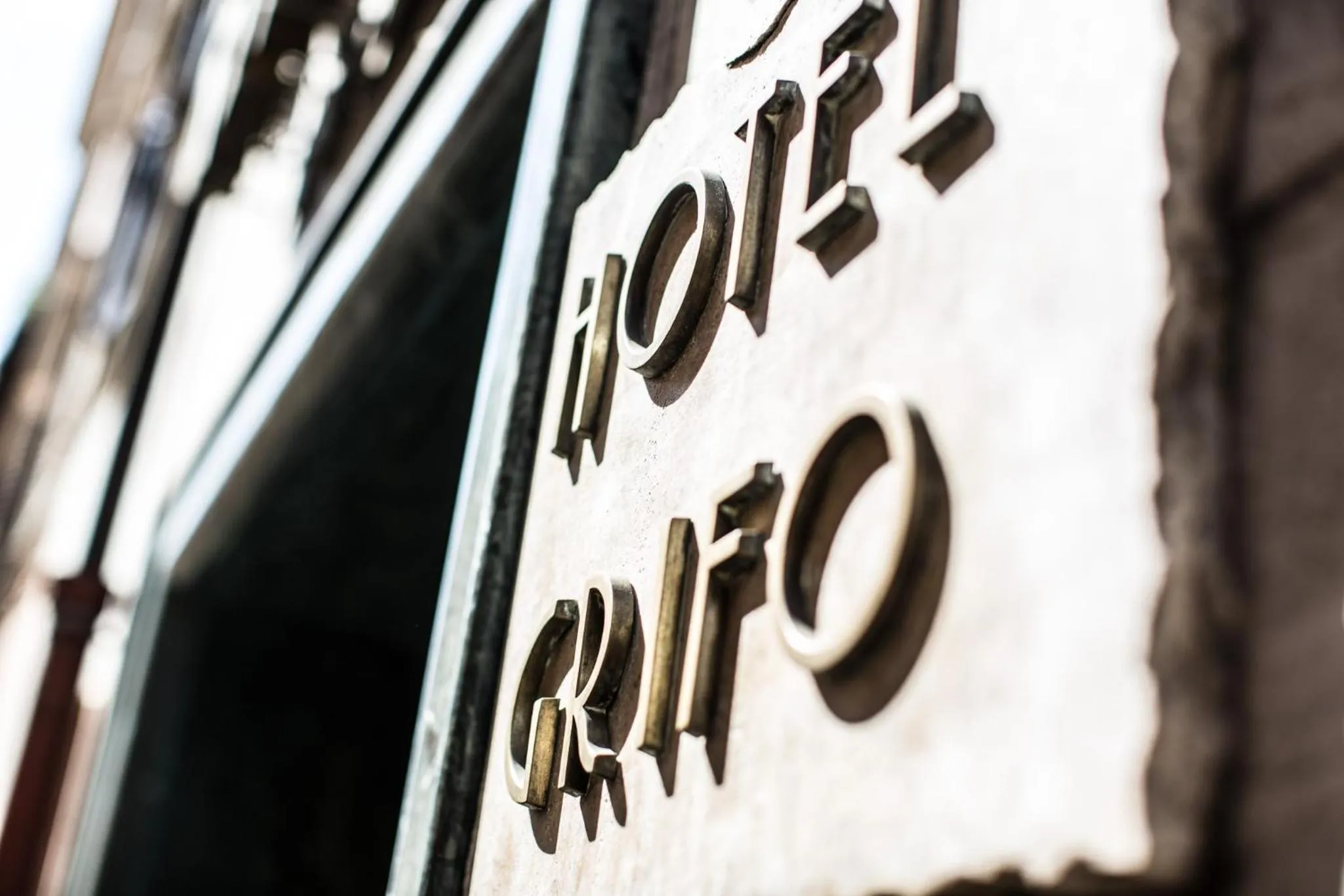 Facade/entrance in Hotel Grifo