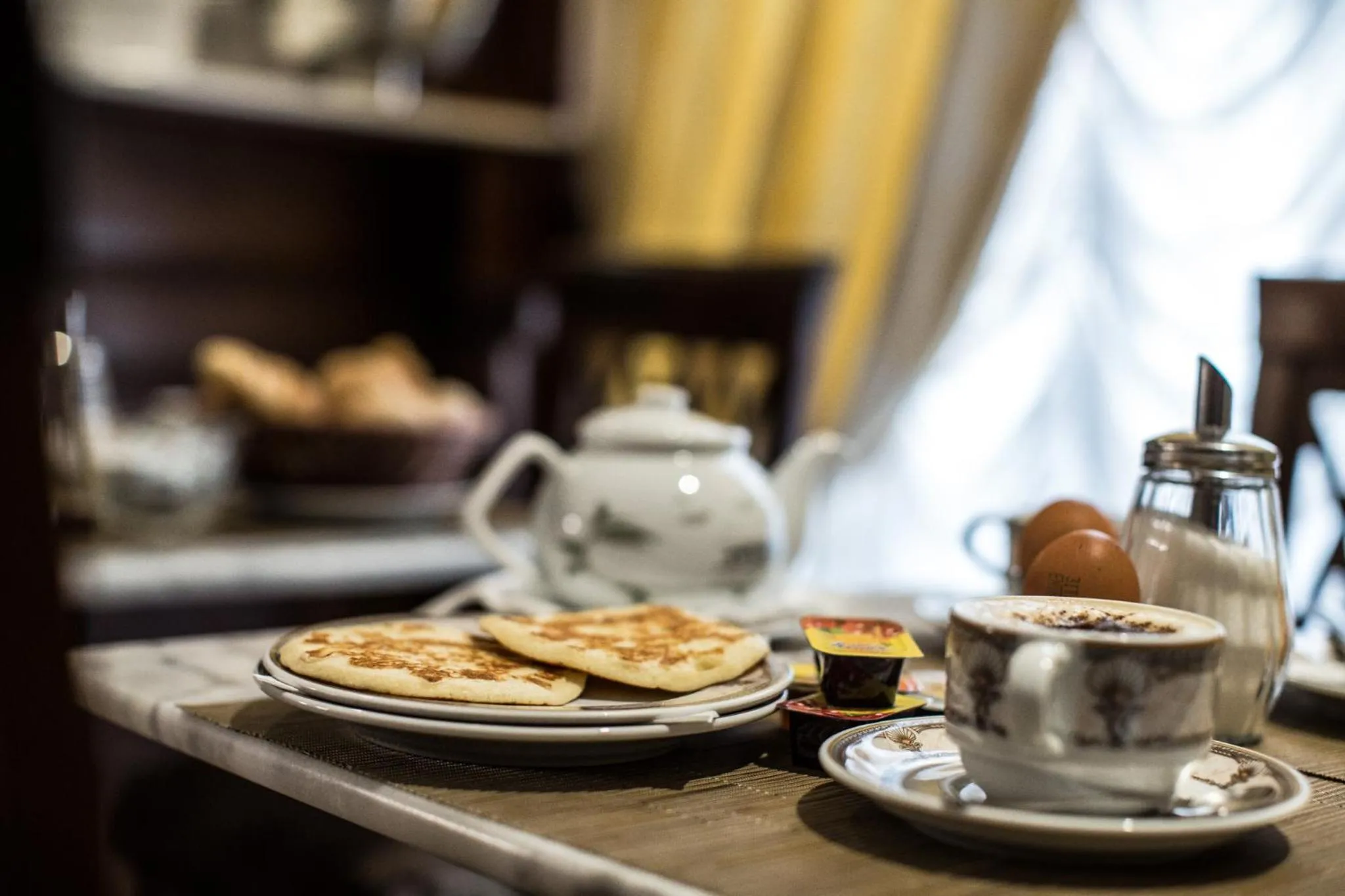 Continental breakfast in Hotel Grifo