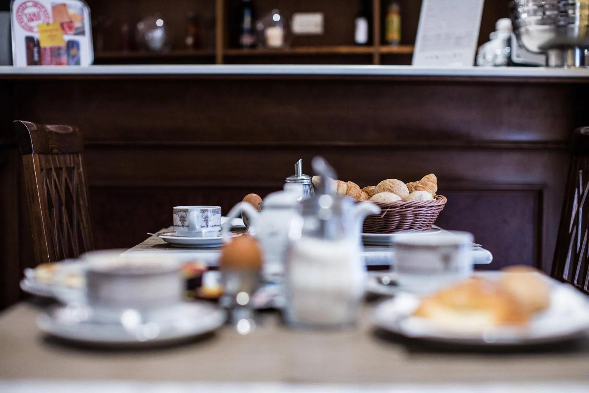 Continental breakfast in Hotel Grifo