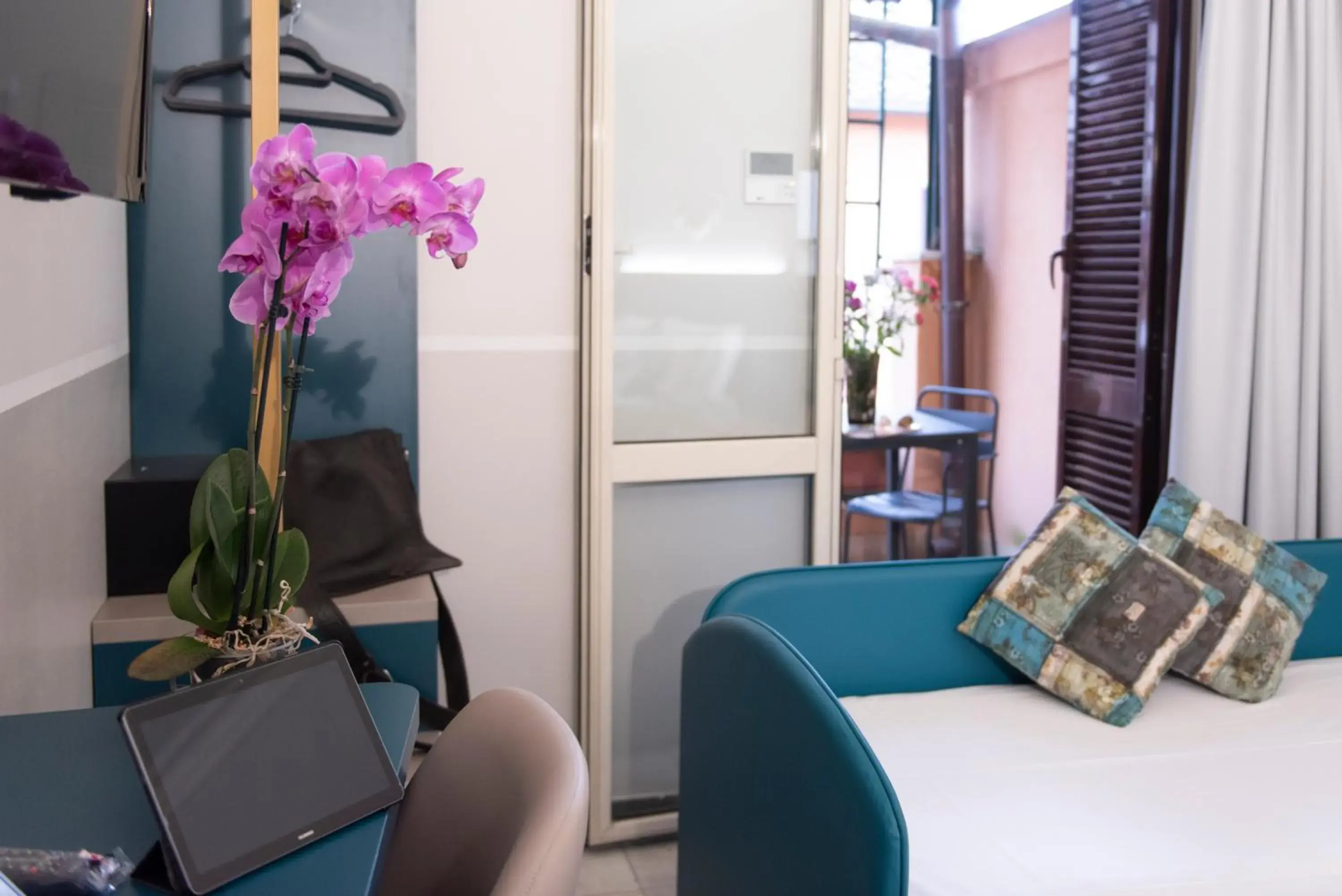 Bed in Hotel Grifo Bed in Hotel Grifo