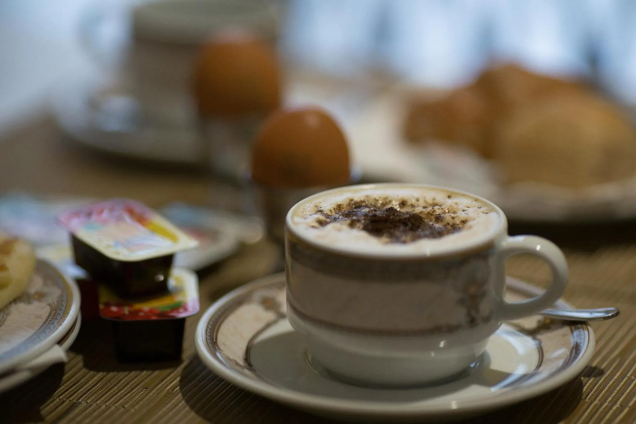 Continental breakfast in Hotel Grifo