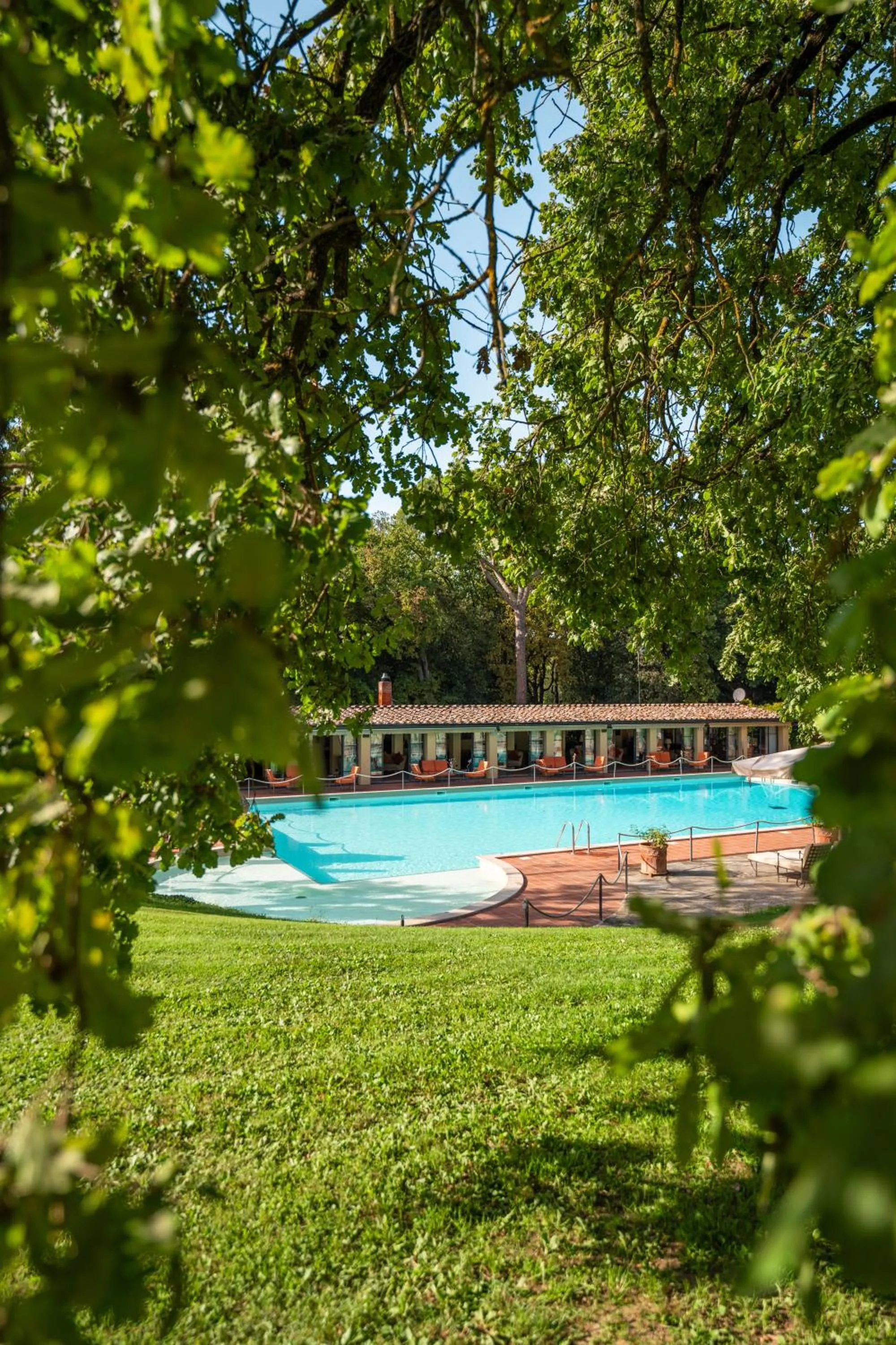 Pool view in Borgo San Luigi