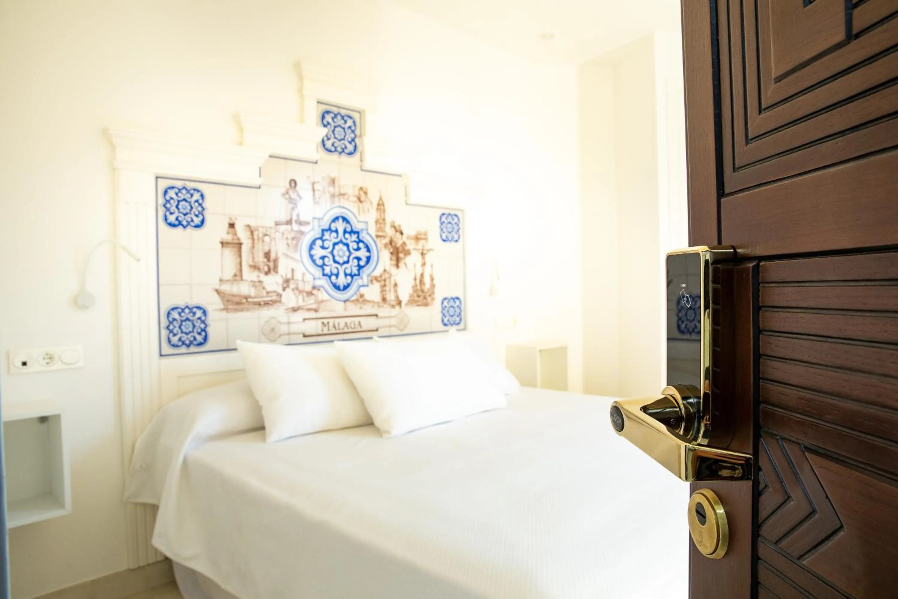 Bed in Posada Boutique El Gallo Morón