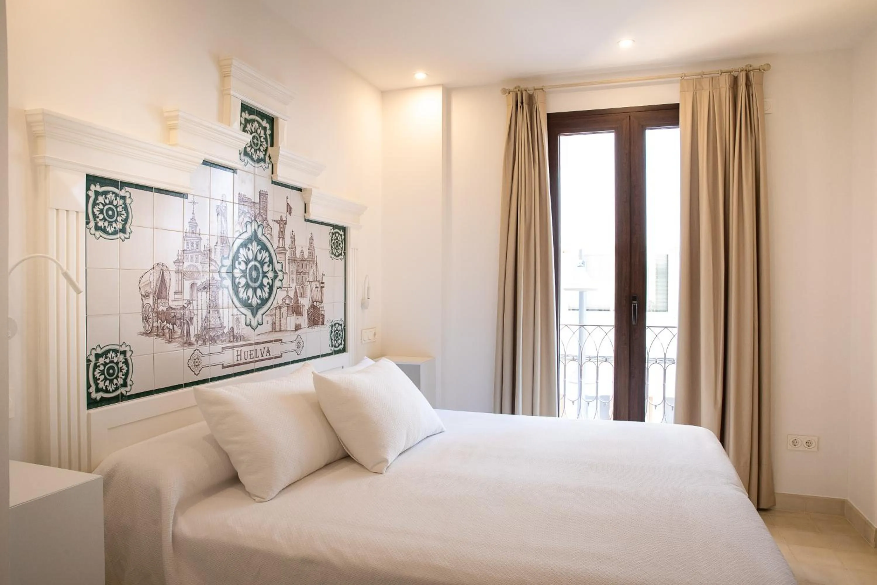 Bed in Posada Boutique El Gallo Morón