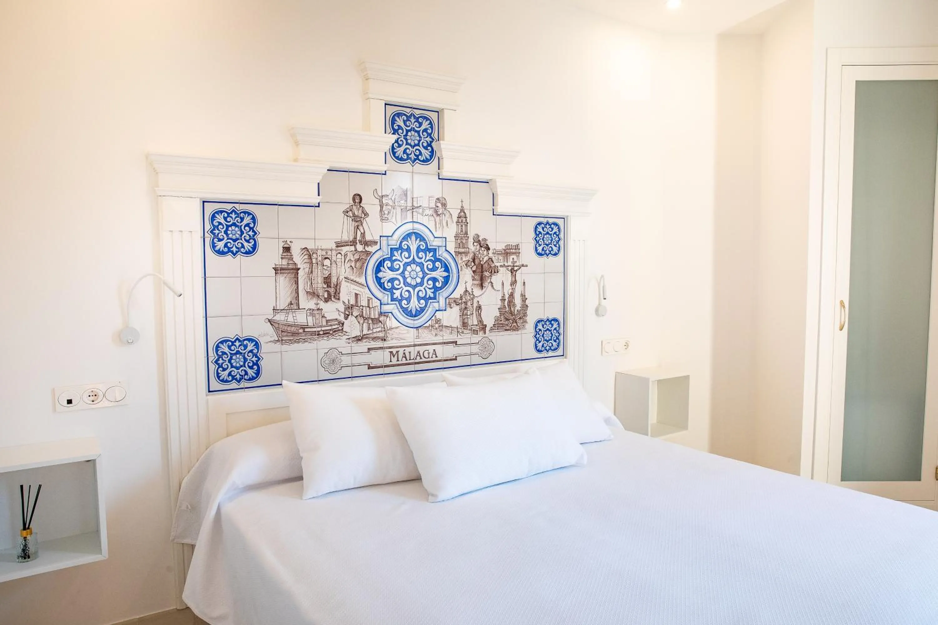 Bed in Posada Boutique El Gallo Morón