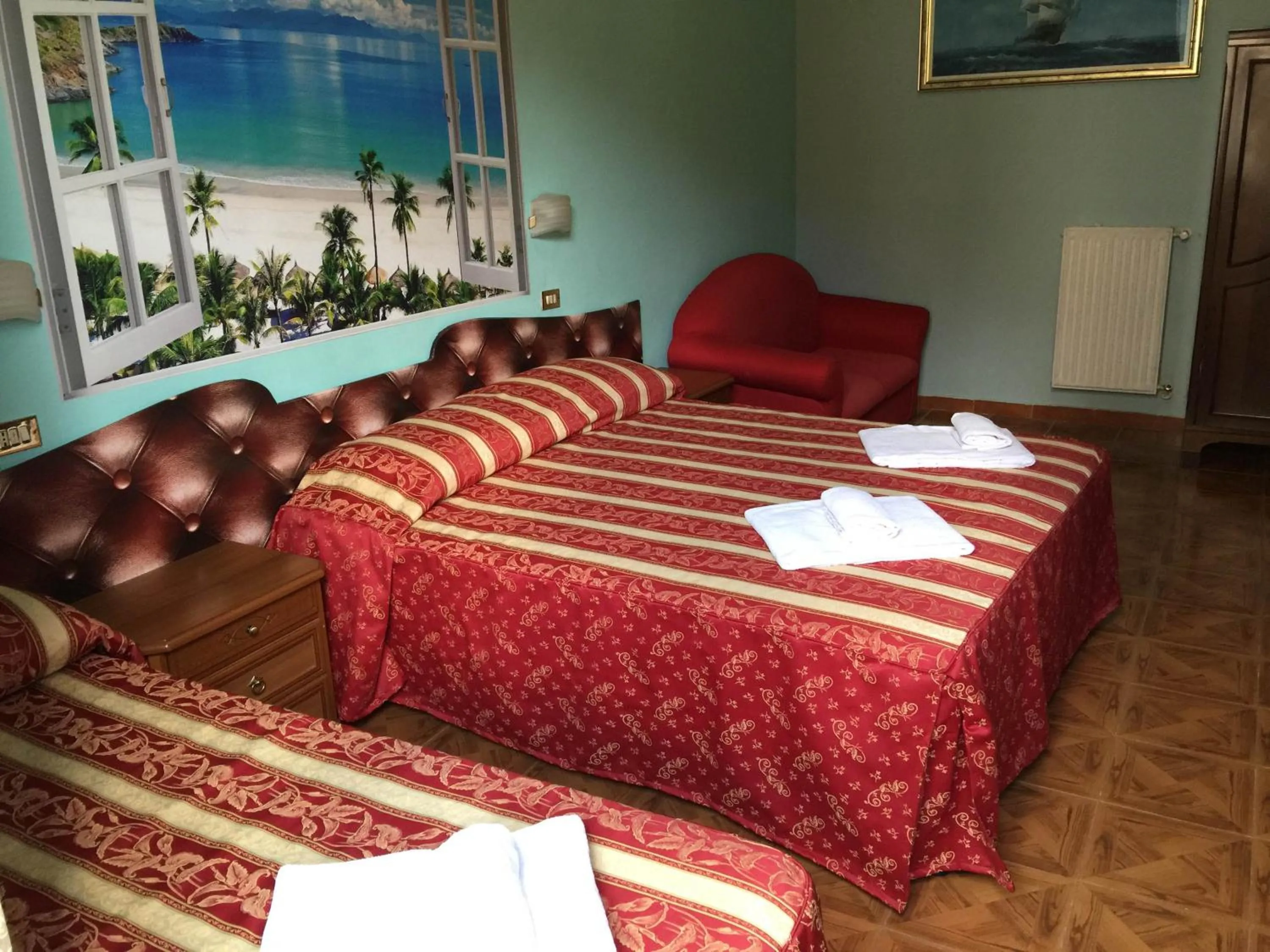 Bedroom, Bed in Hotel Gabriele