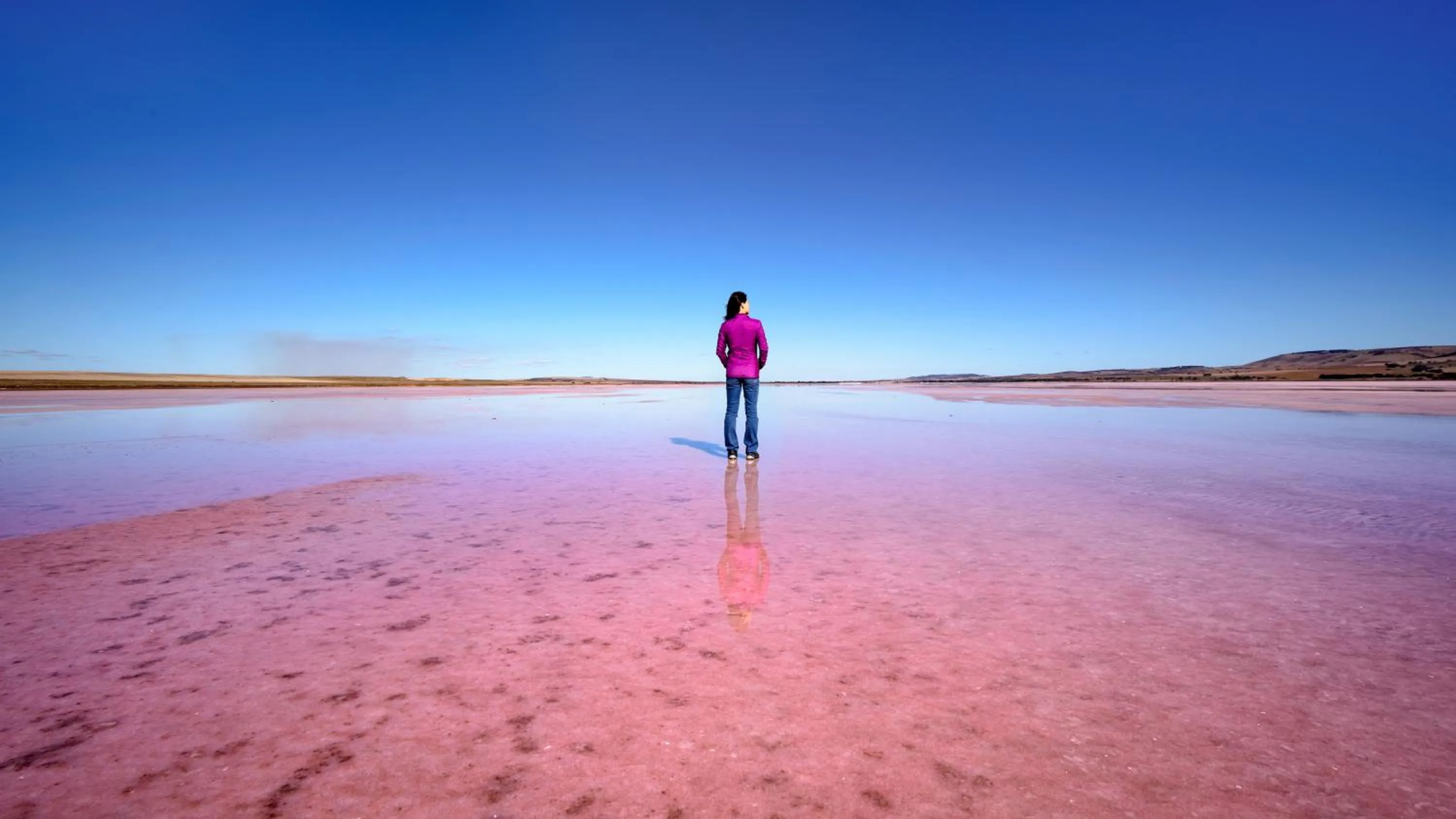 Natural landscape in Pink Lake Tiny House - 'Peony'
